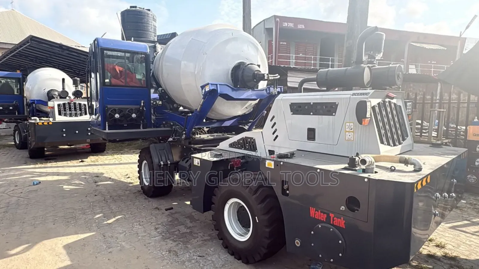 4000l Selfloading Concrete Mixer Motor