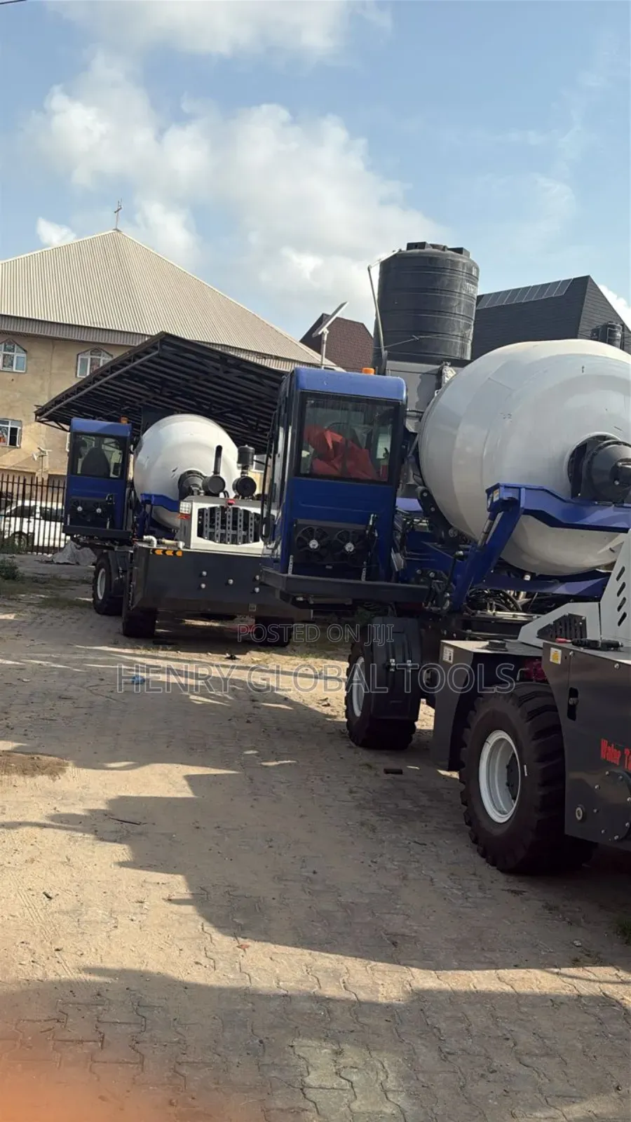4000l Selfloading Concrete Mixer Motor