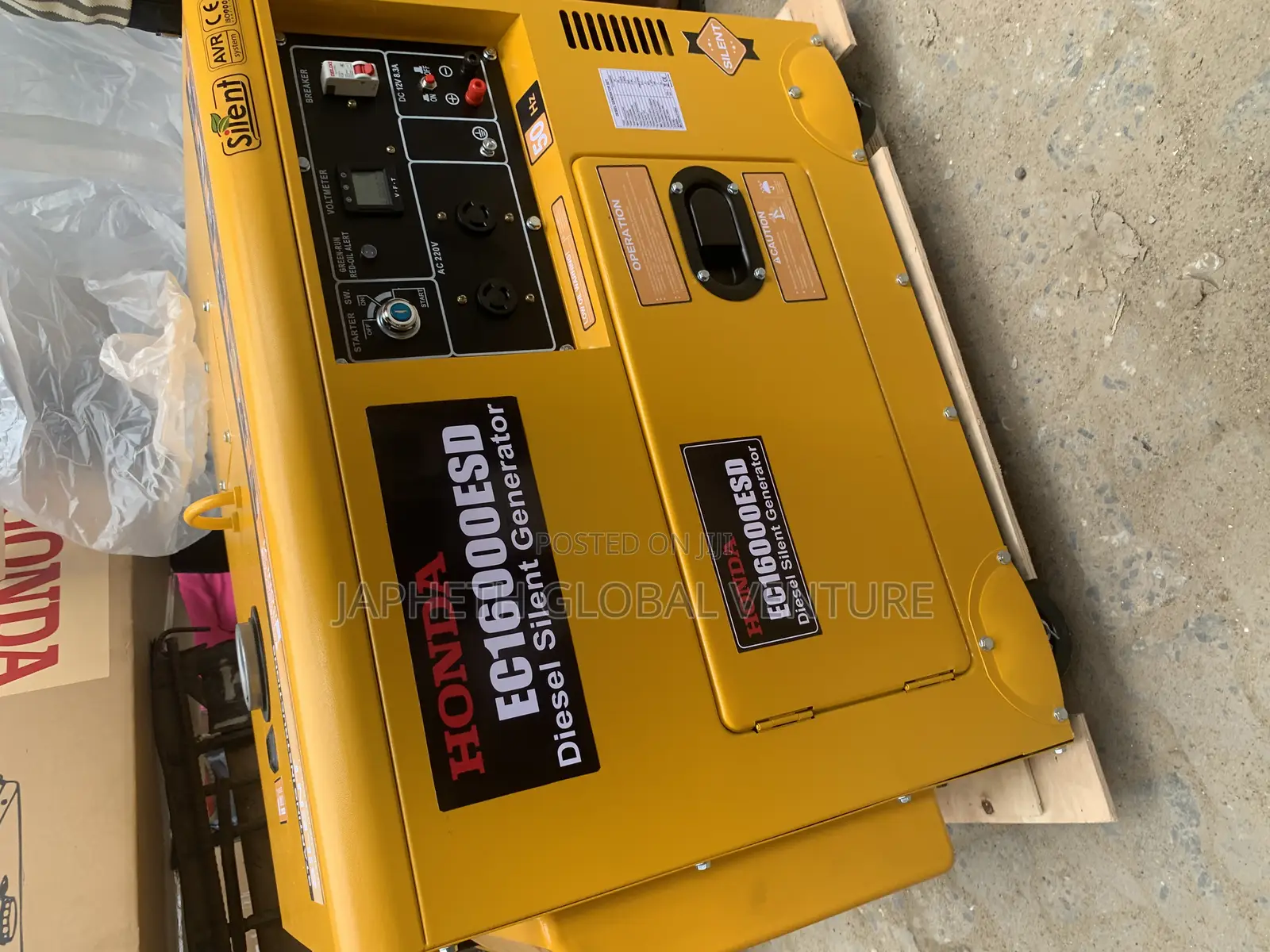 Honda Soundproof Generator 12kva