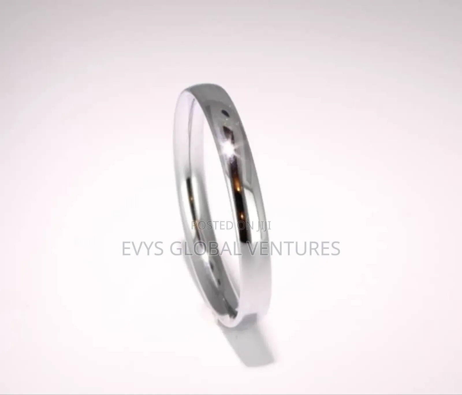 Stainless Steel Wedding Band Ring - Unisex