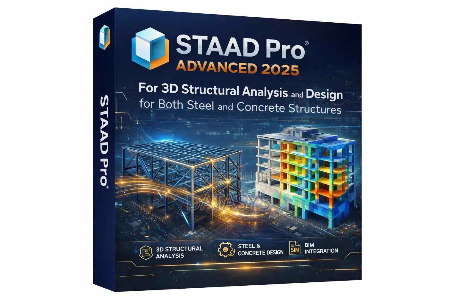 Staad Pro Advanced 2025 - 3d Structural Analysis and Design Software