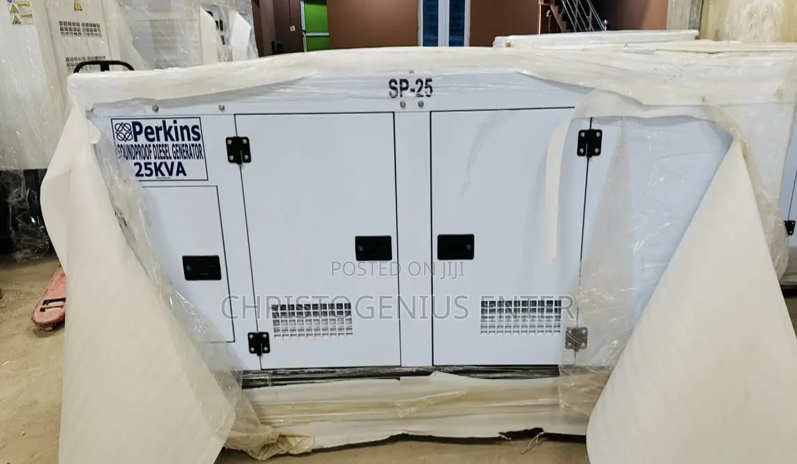Perkins Soundproof 25kva Super Generator