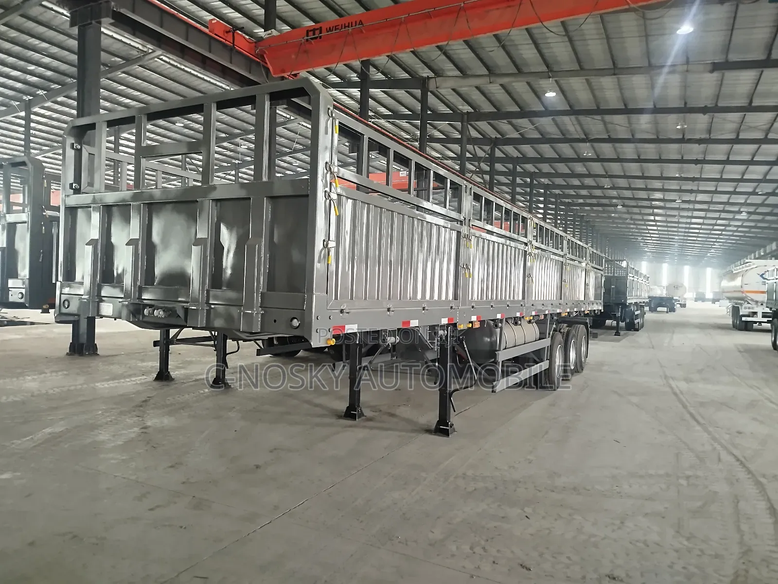 Brand New Sided Trailer Back