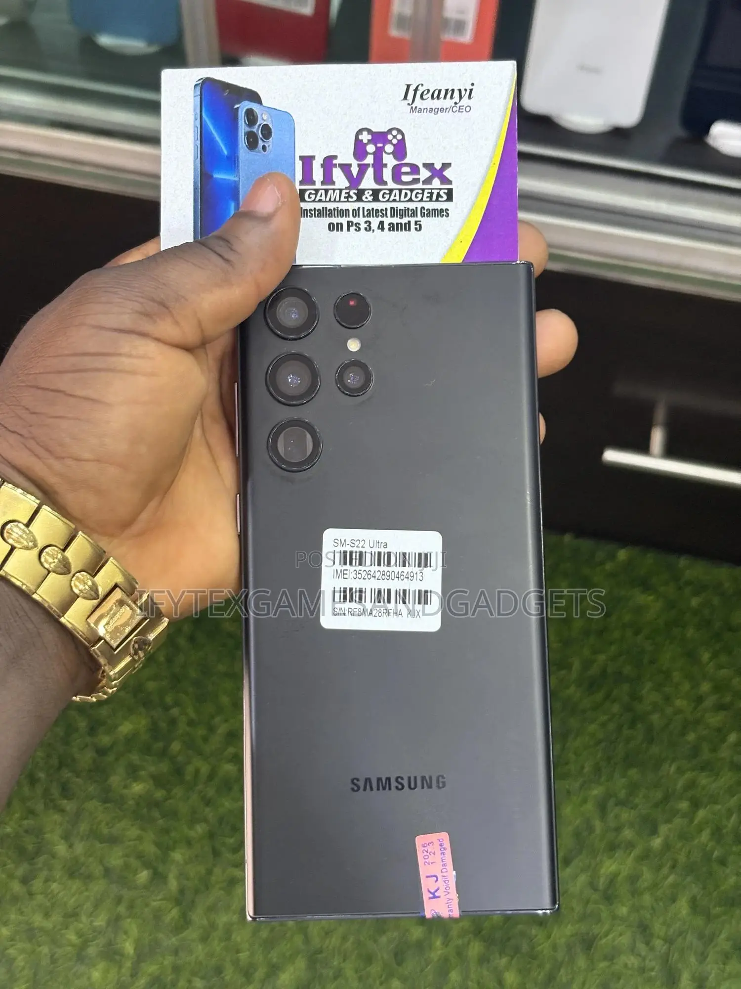 Samsung Galaxy S22 Ultra 256 GB Black