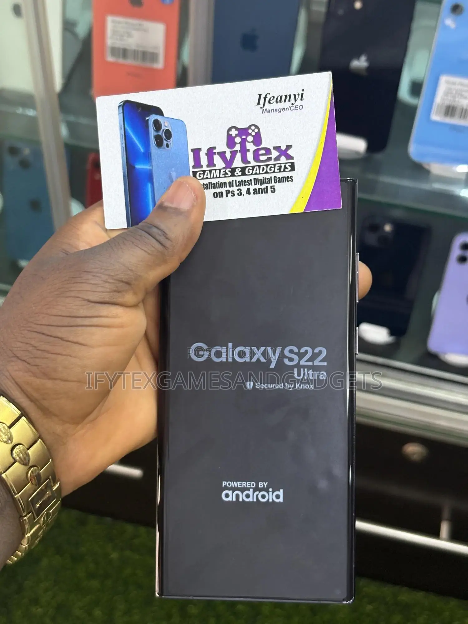 Samsung Galaxy S22 Ultra 5G 128 GB Black
