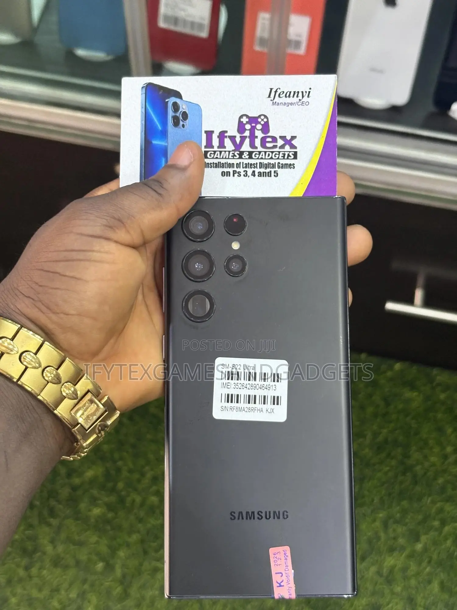 Samsung Galaxy S22 Ultra 5G 128 GB Black