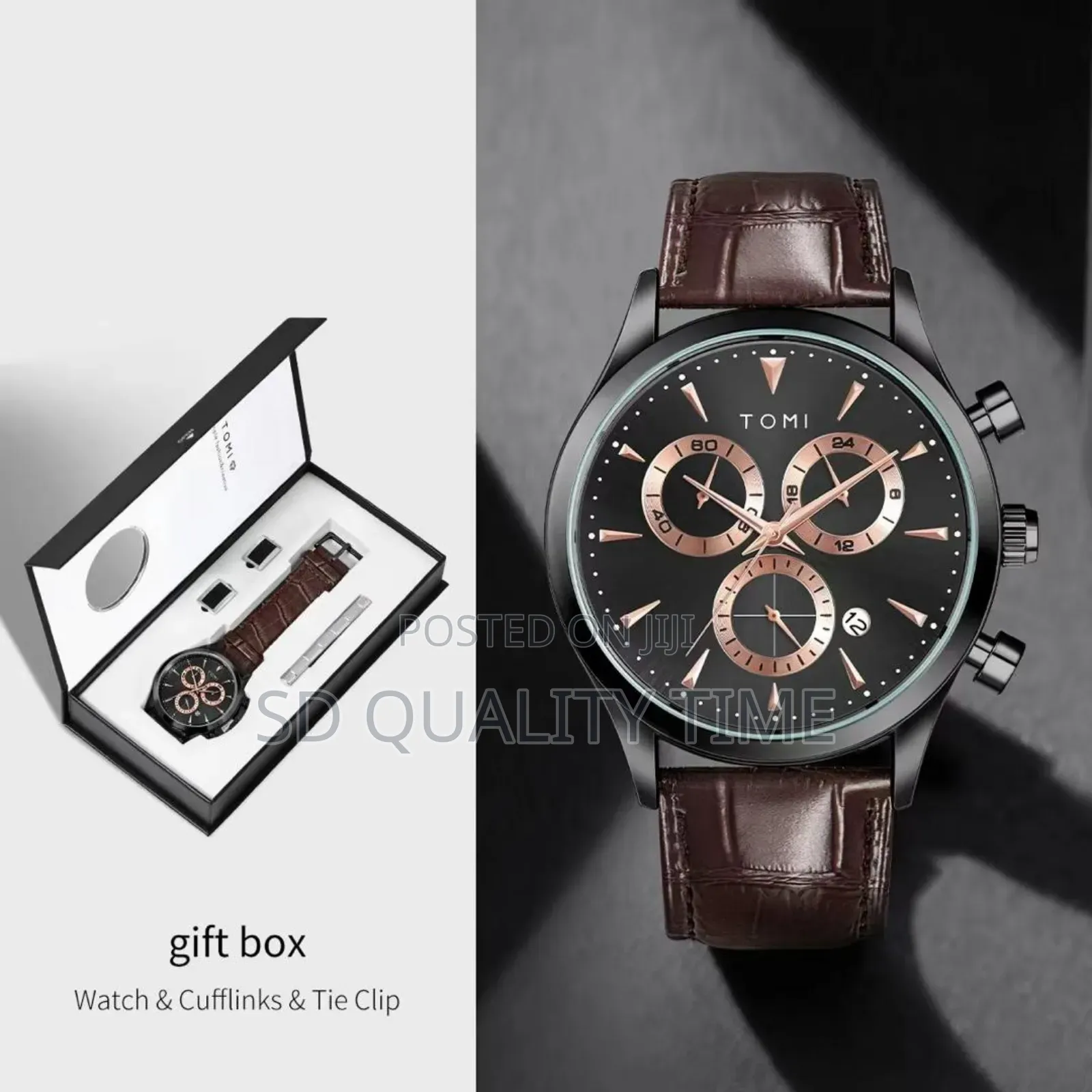 Tomi Gift Set [Watch, Wallet and Pen]