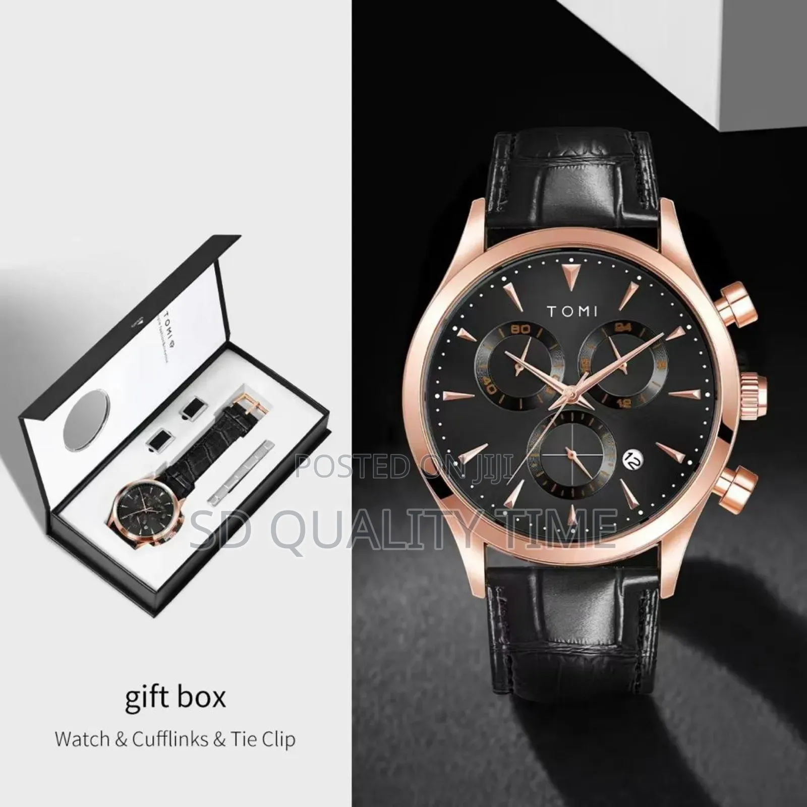 Tomi Gift Set [Watch, Wallet and Pen]
