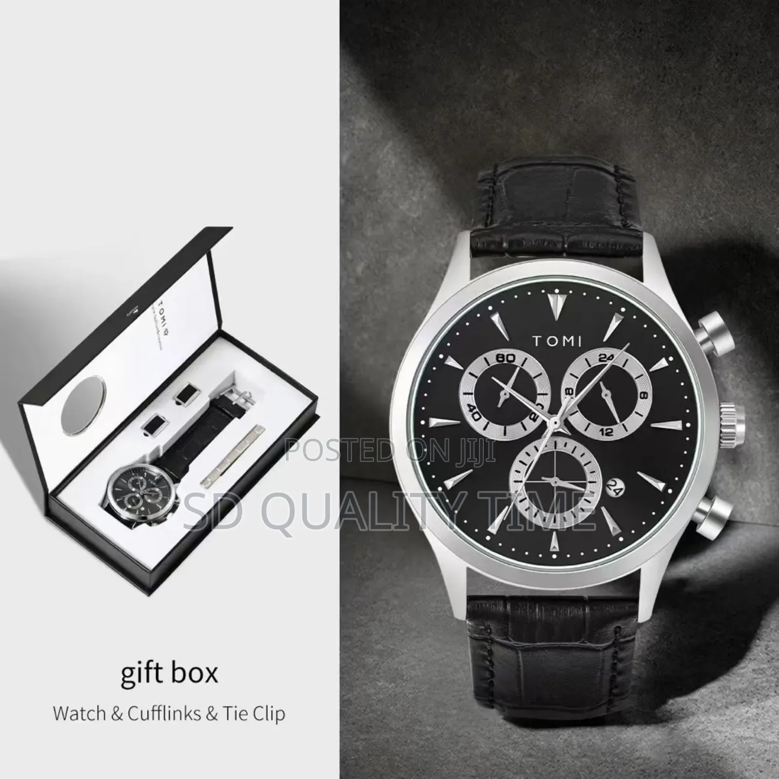 Tomi Gift Set [Watch, Wallet and Pen]