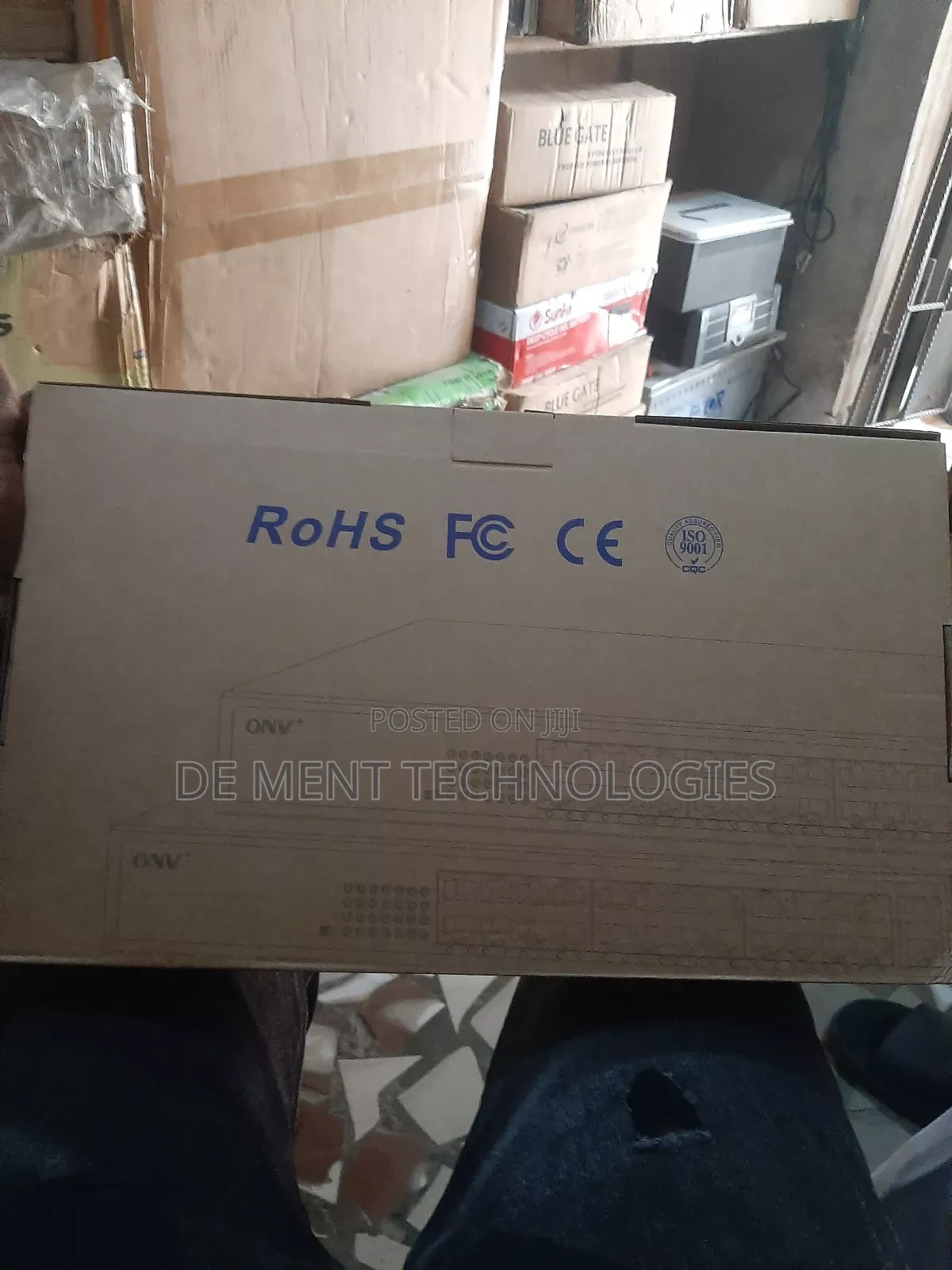Onv 24port Poe Gigabit Network Switch
