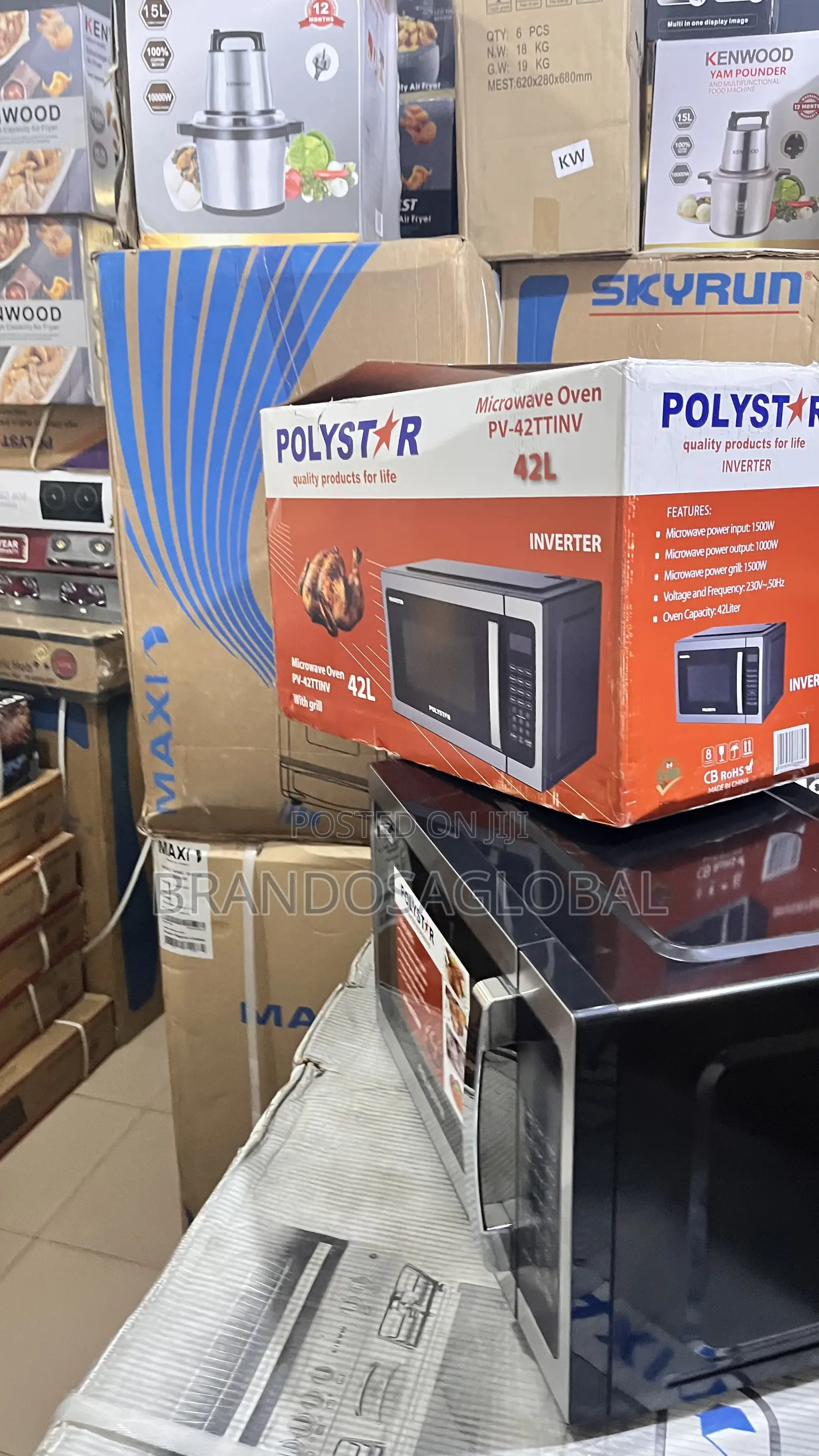 Advanced-Grill Polystar 42l Microwave Oven Pv-42ttinv