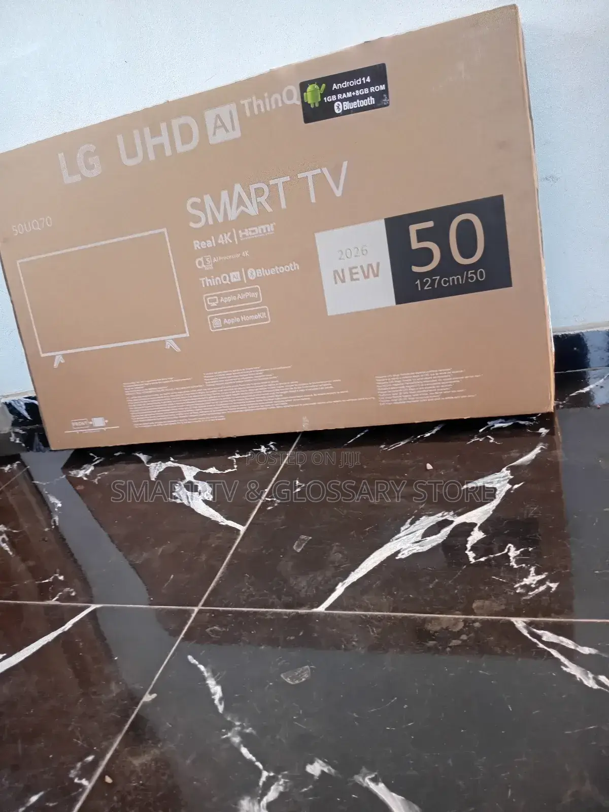 50 Inches  Smart  Lg Sleek Android  Yv