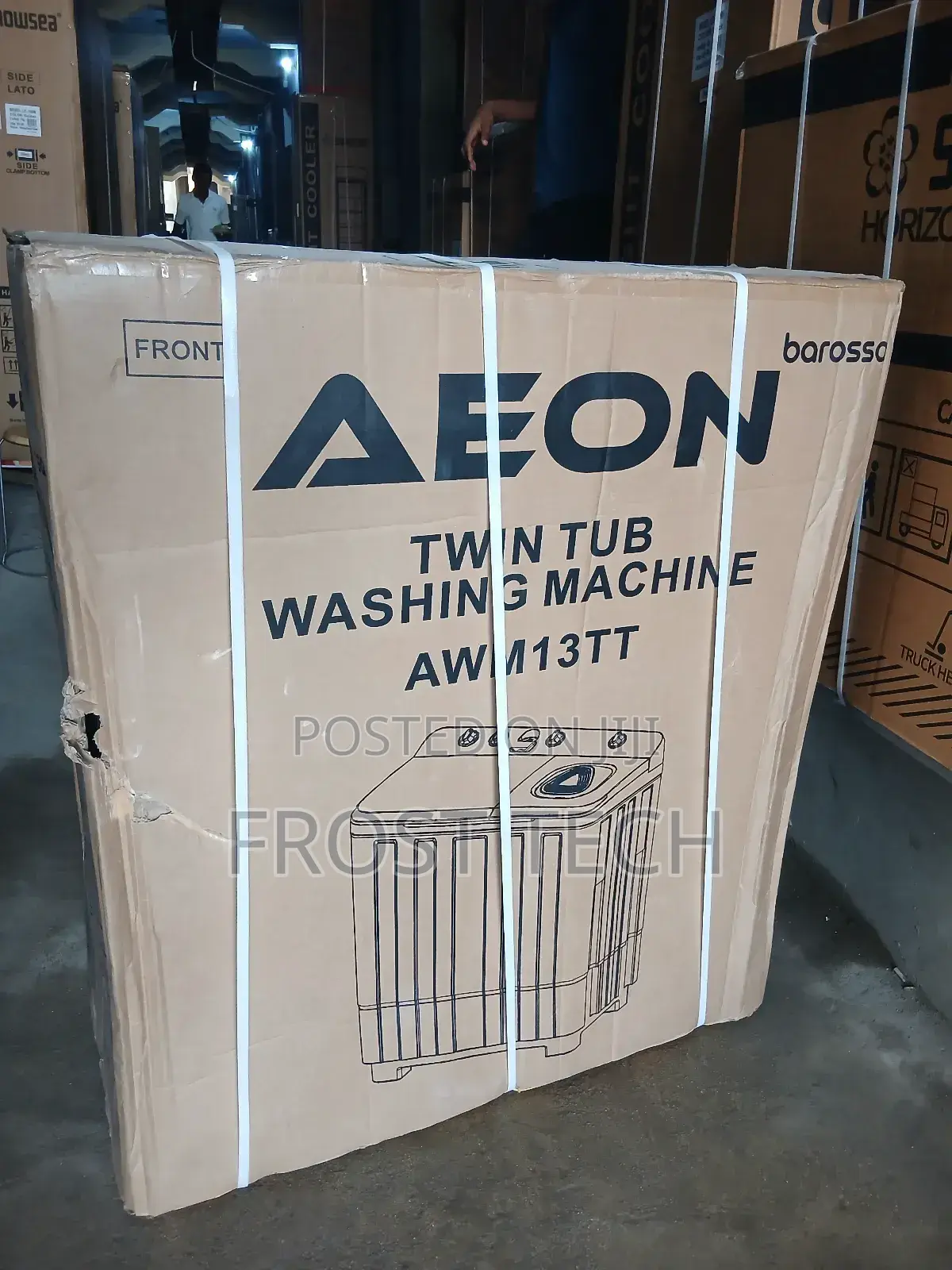 Aeon 13kg Semi Automatic Twin Tub Washing Machine.