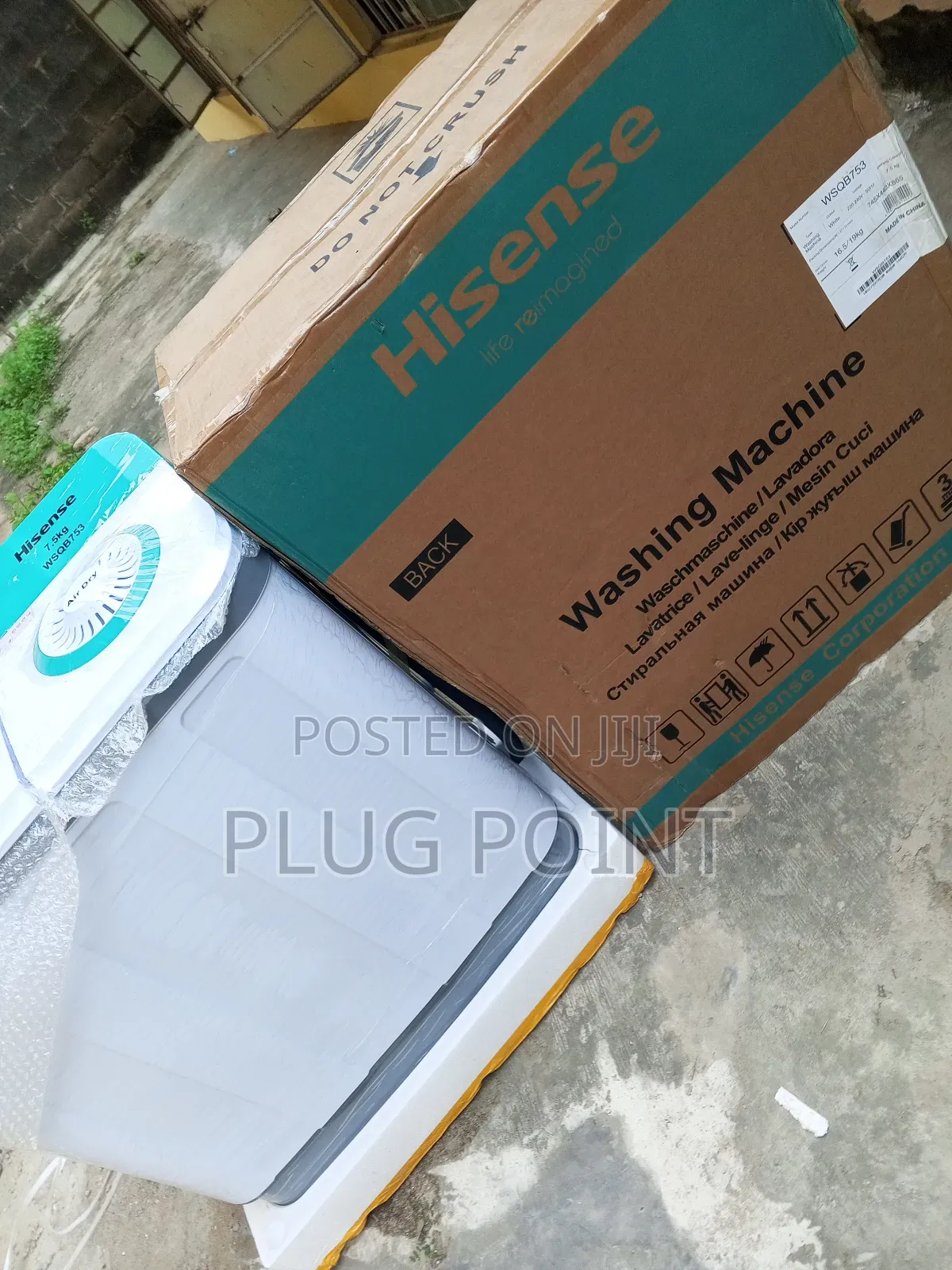 Hisense 7.5kg Efficient Top Load Washing Machine