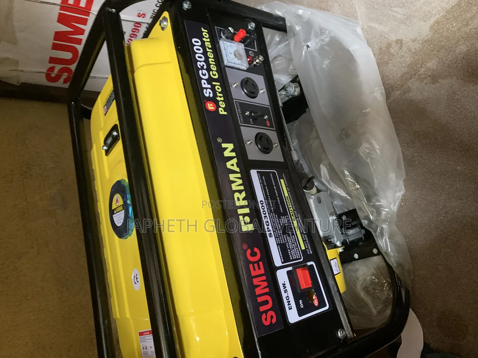 Sumec Firman Soundproof Generator 4.5kva