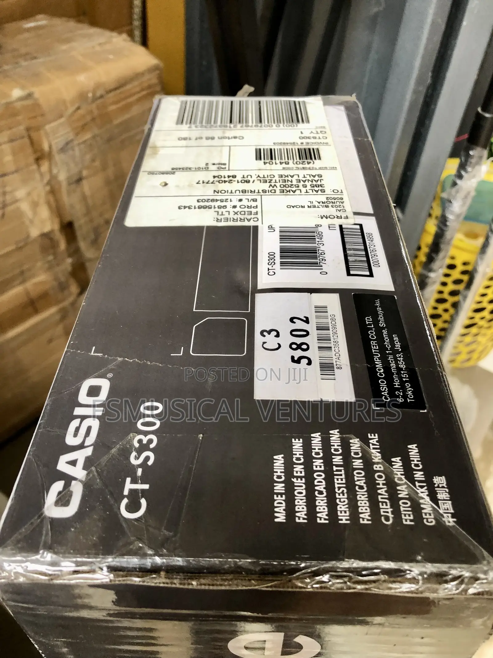 Casio Casiotone Ct-S300, 61-Key Portable Digital Keyboard