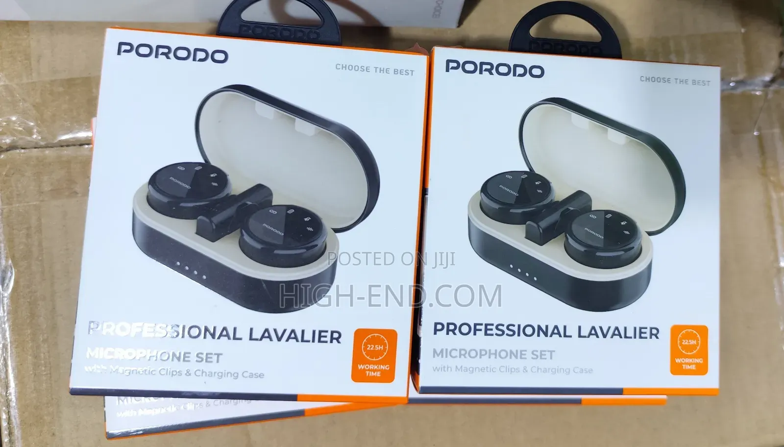 Porodo Professional Magnetic Lavalier Microphone