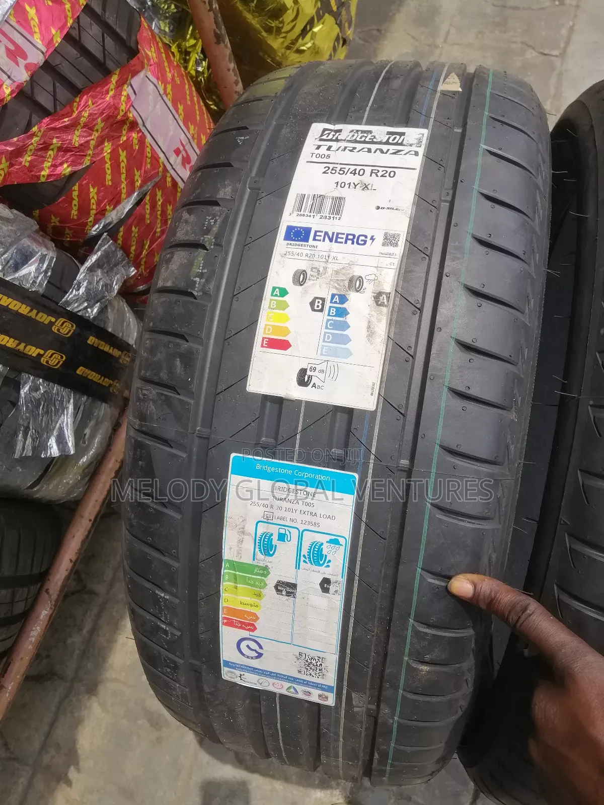 255/40r20 Bridgestone Tyre,Runflat