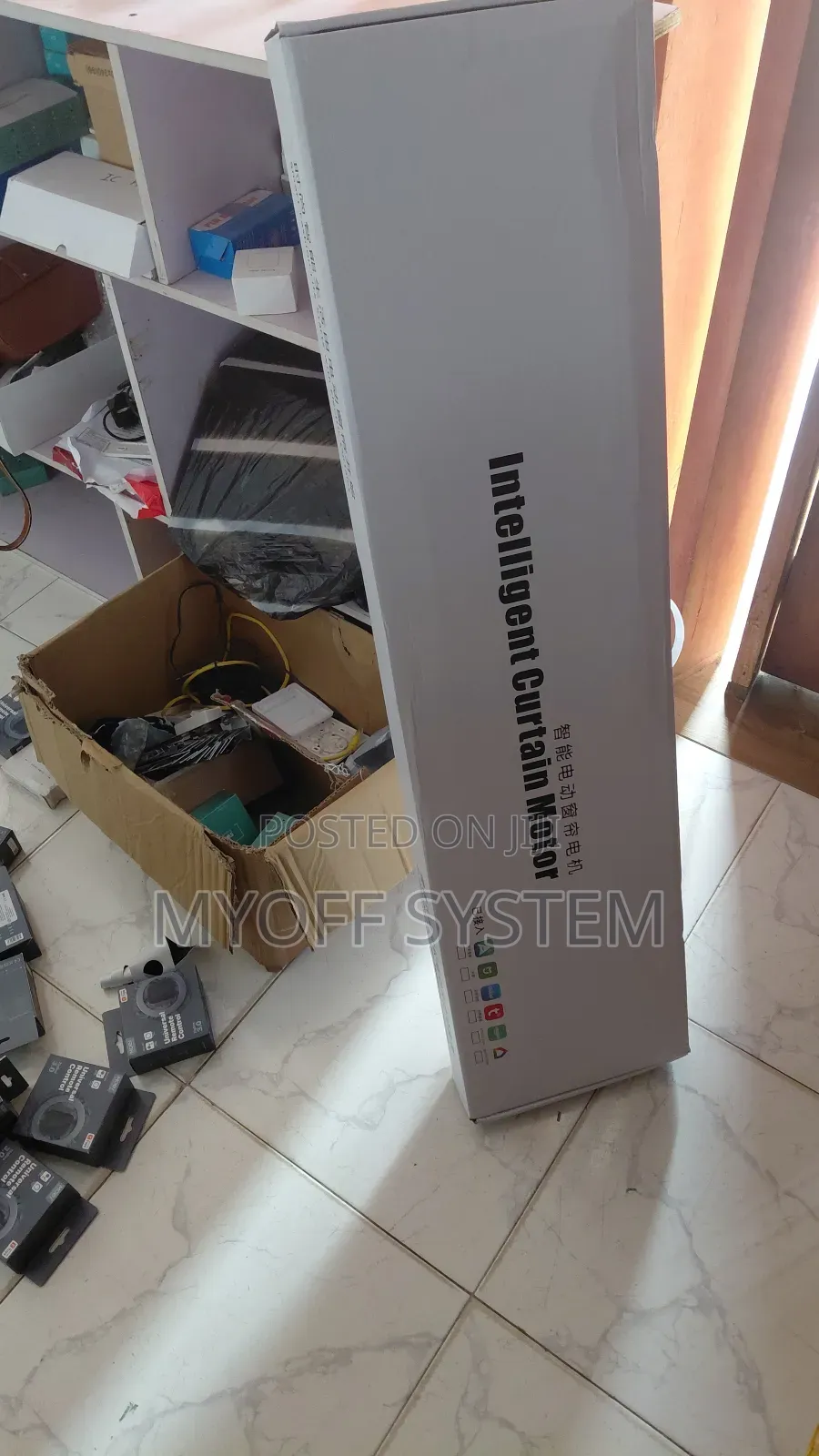 2.2m Tuya Wi-Fi Smart Curtain Rails and Motor