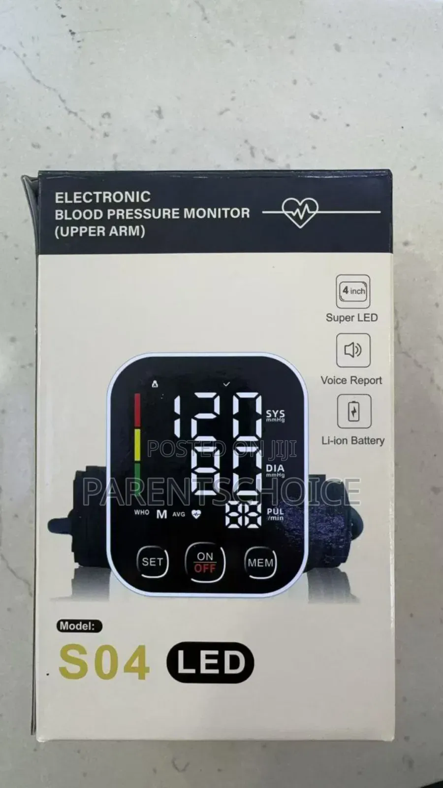 Rechargeable Blood Pressure Monitor