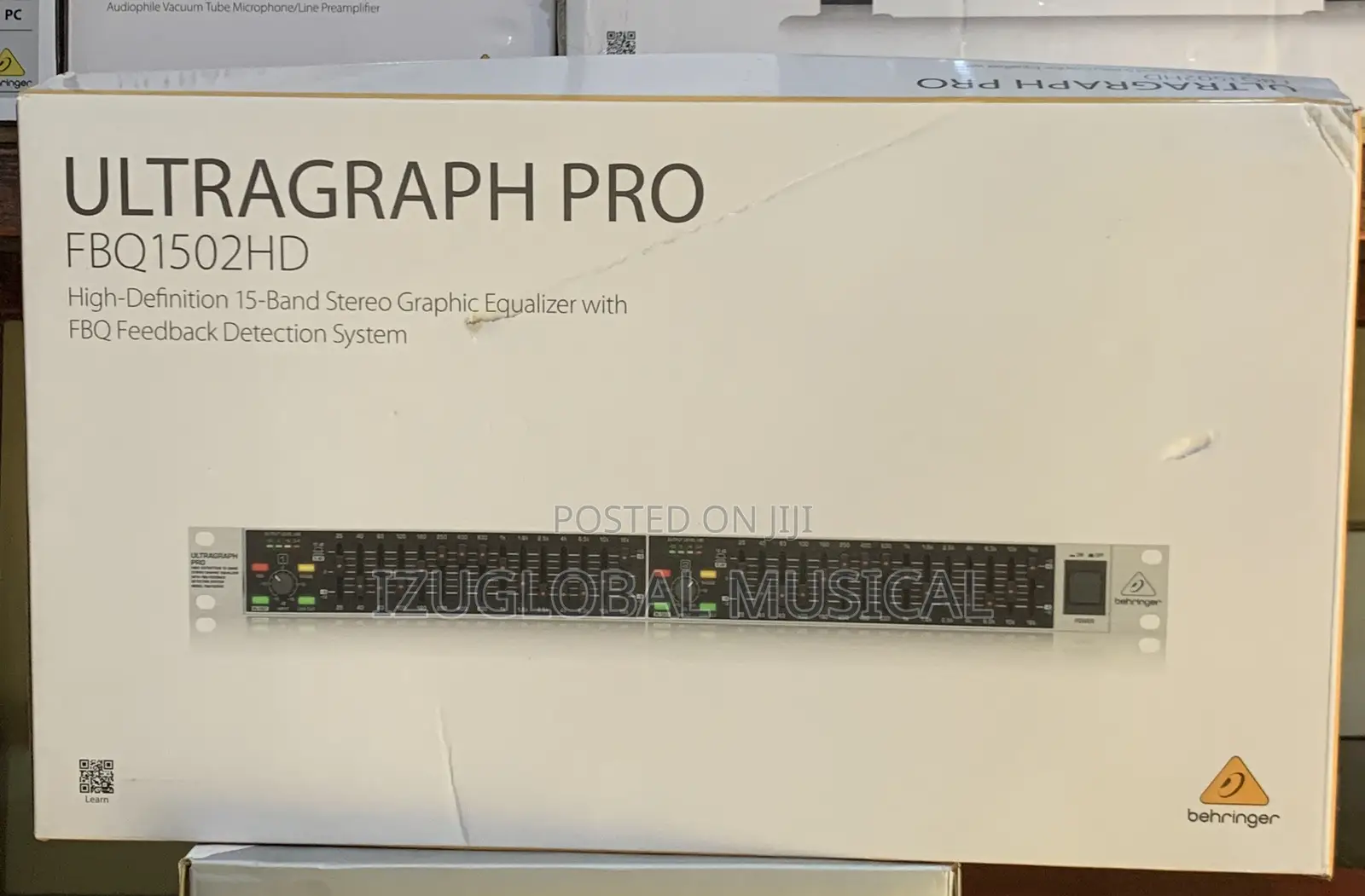 Ultragraph Pro Fbq1502hd Stereo Graphic Equalizer