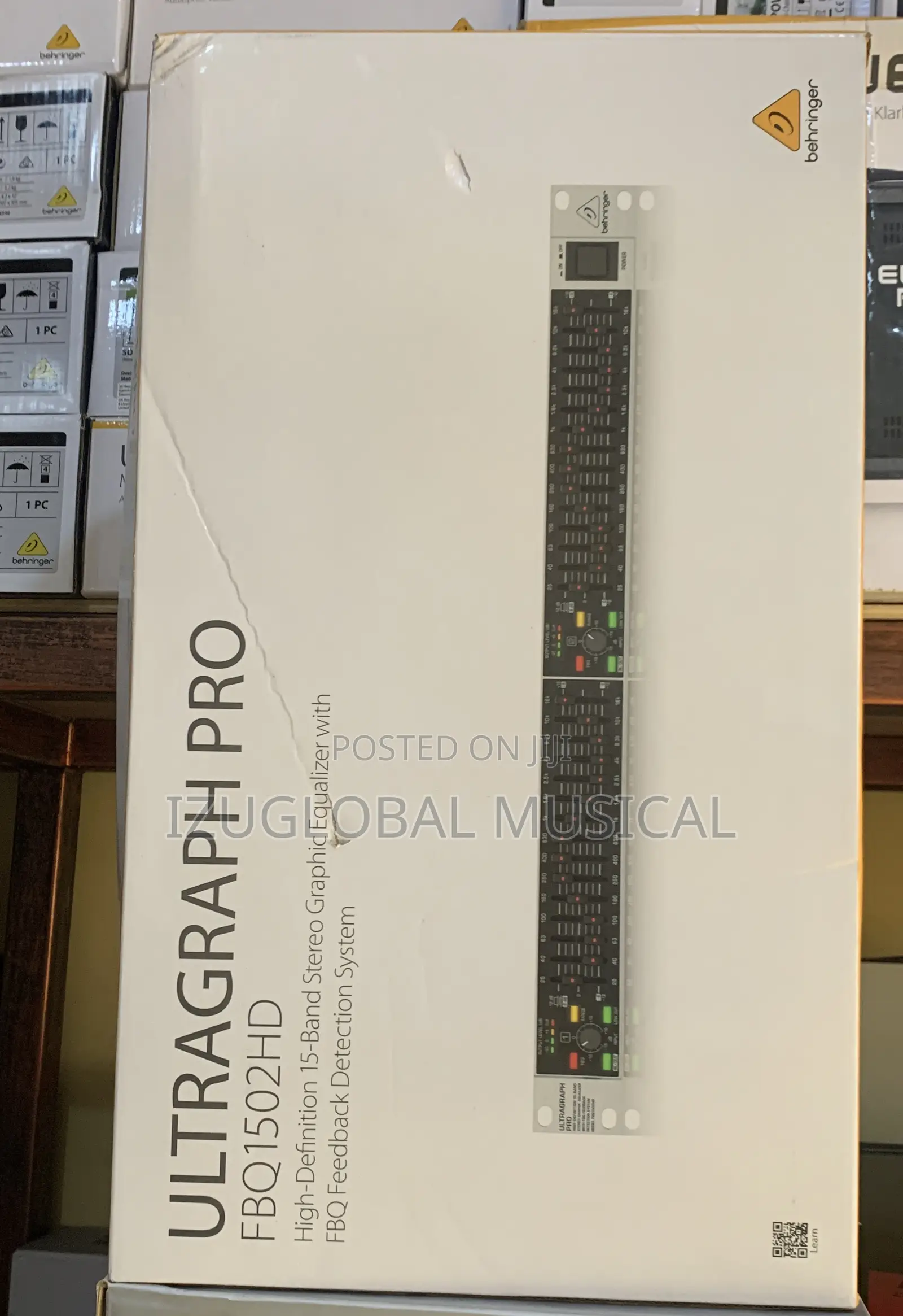 Ultragraph Pro Fbq1502hd Stereo Graphic Equalizer