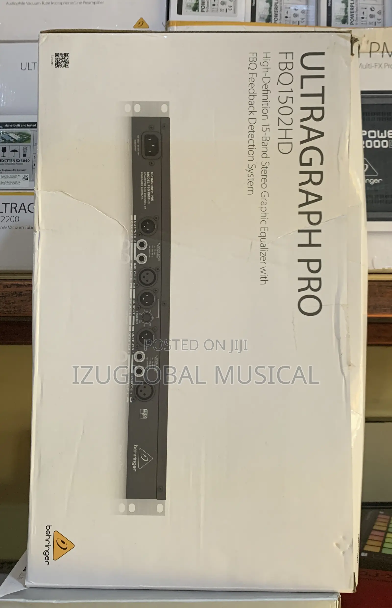 Ultragraph Pro Fbq1502hd Stereo Graphic Equalizer