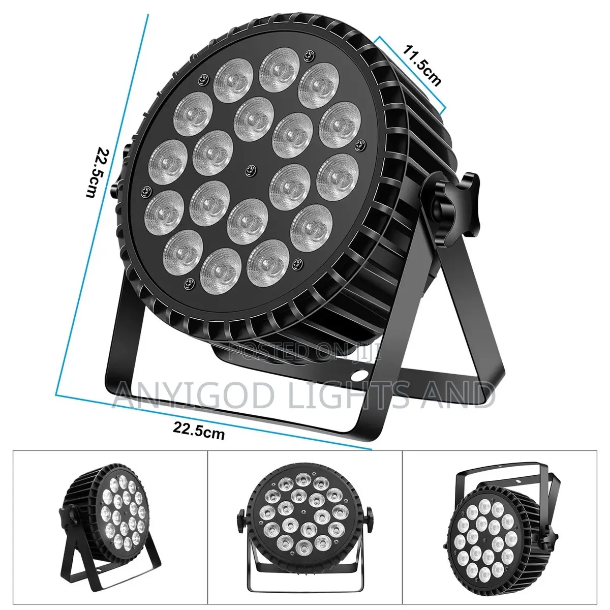 18led X 10watts Par Light RGBW 4in1 Par Stage Lighting