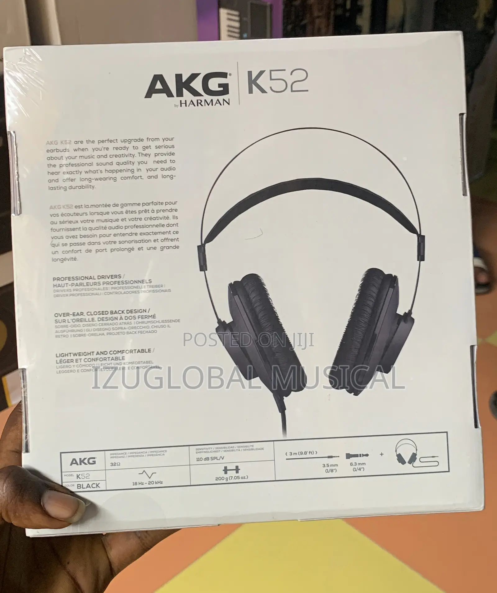 Akg Studio Headphone Casque Studio