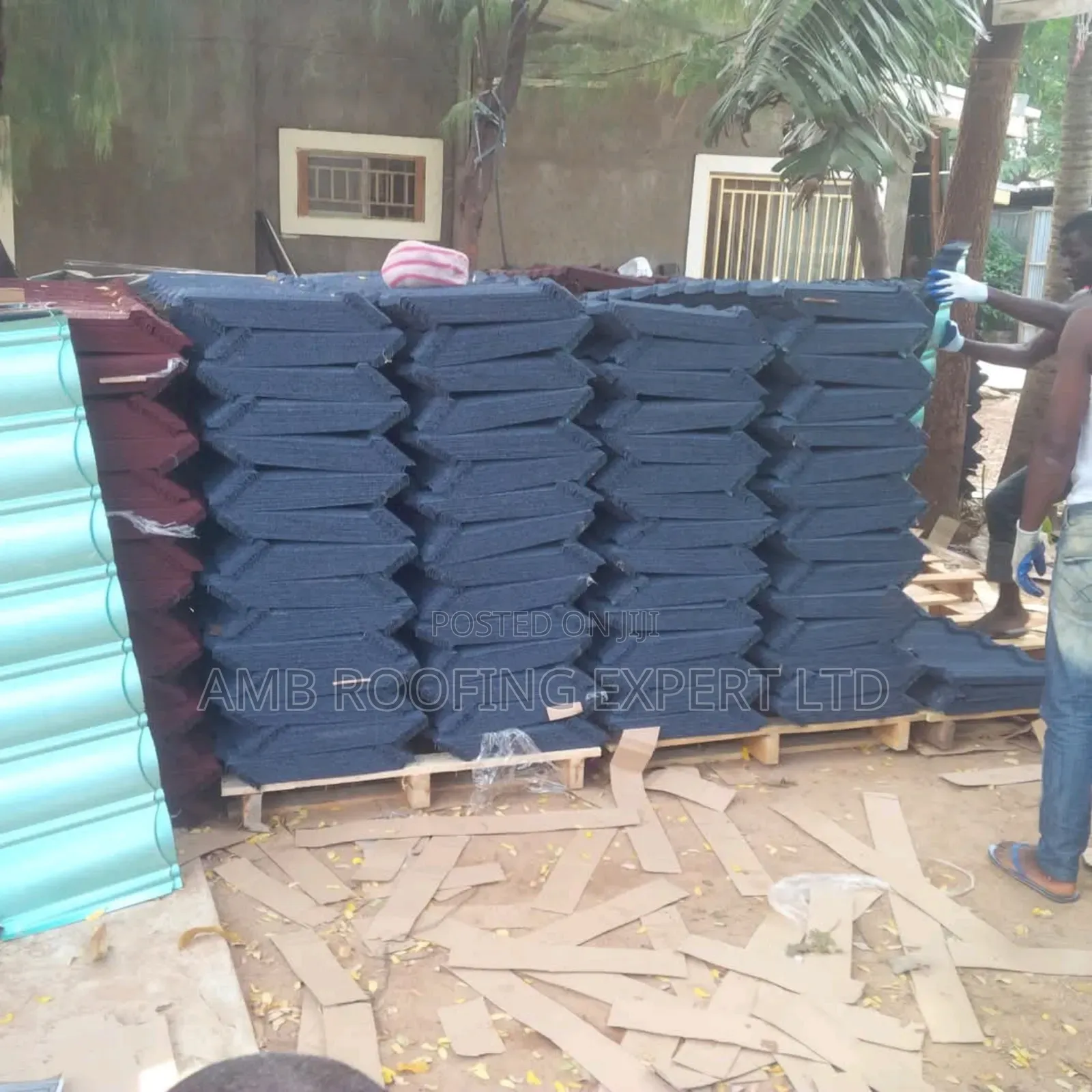 Korea New Zealand Roofing Stone Coated Roofing