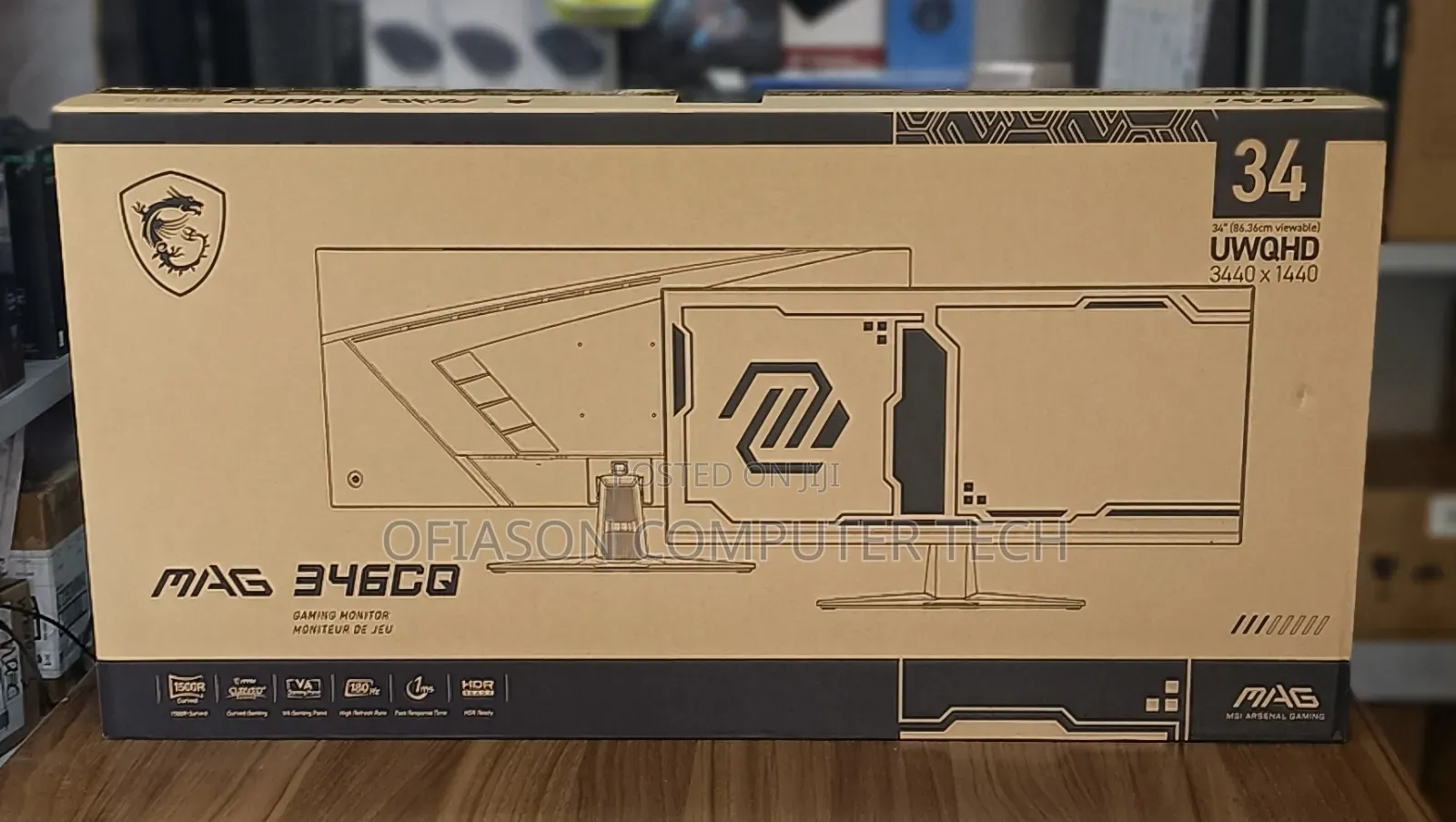 Msi Gaming Monitor 34inch Uwqhd