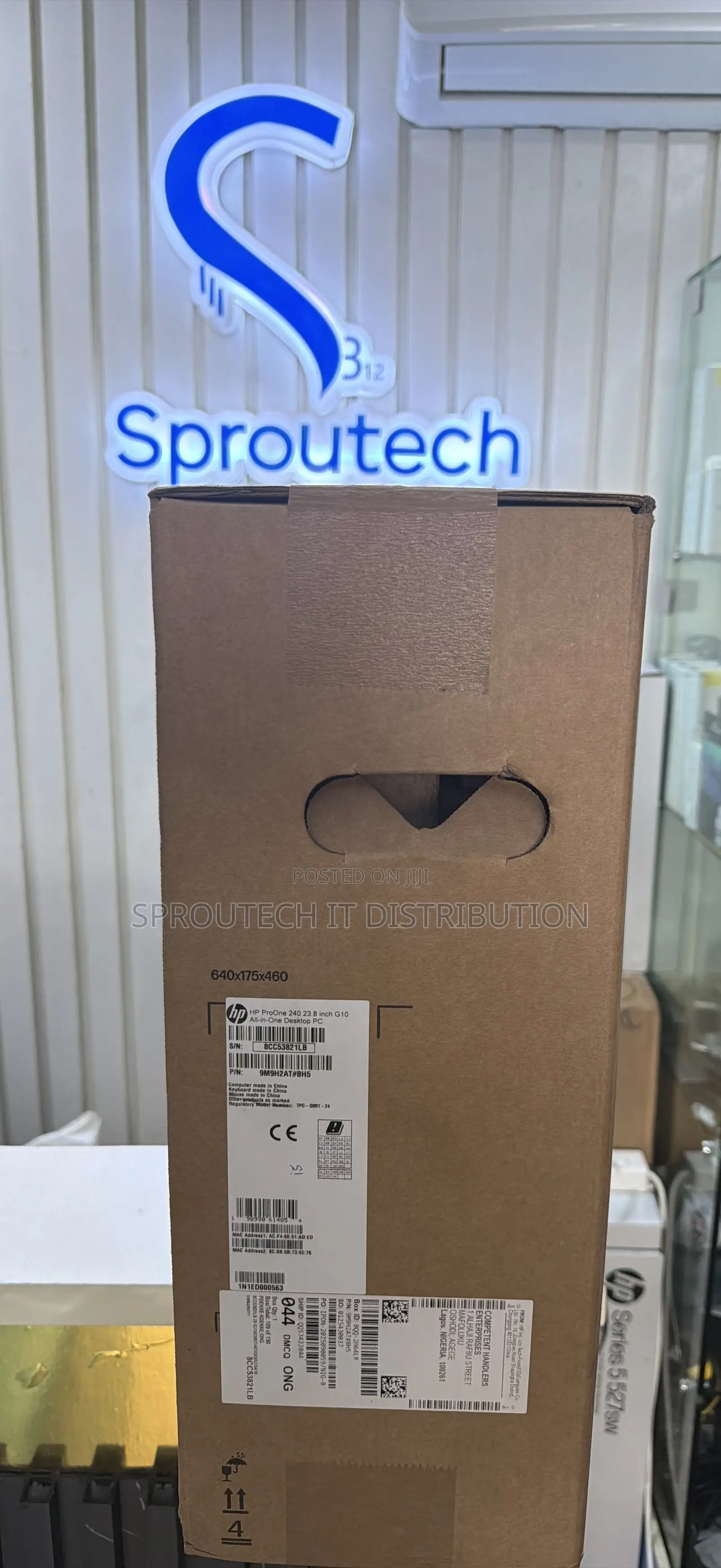New HP ProOne 240 G10 All-in-One 8GB Intel Core i5 SSD 512GB