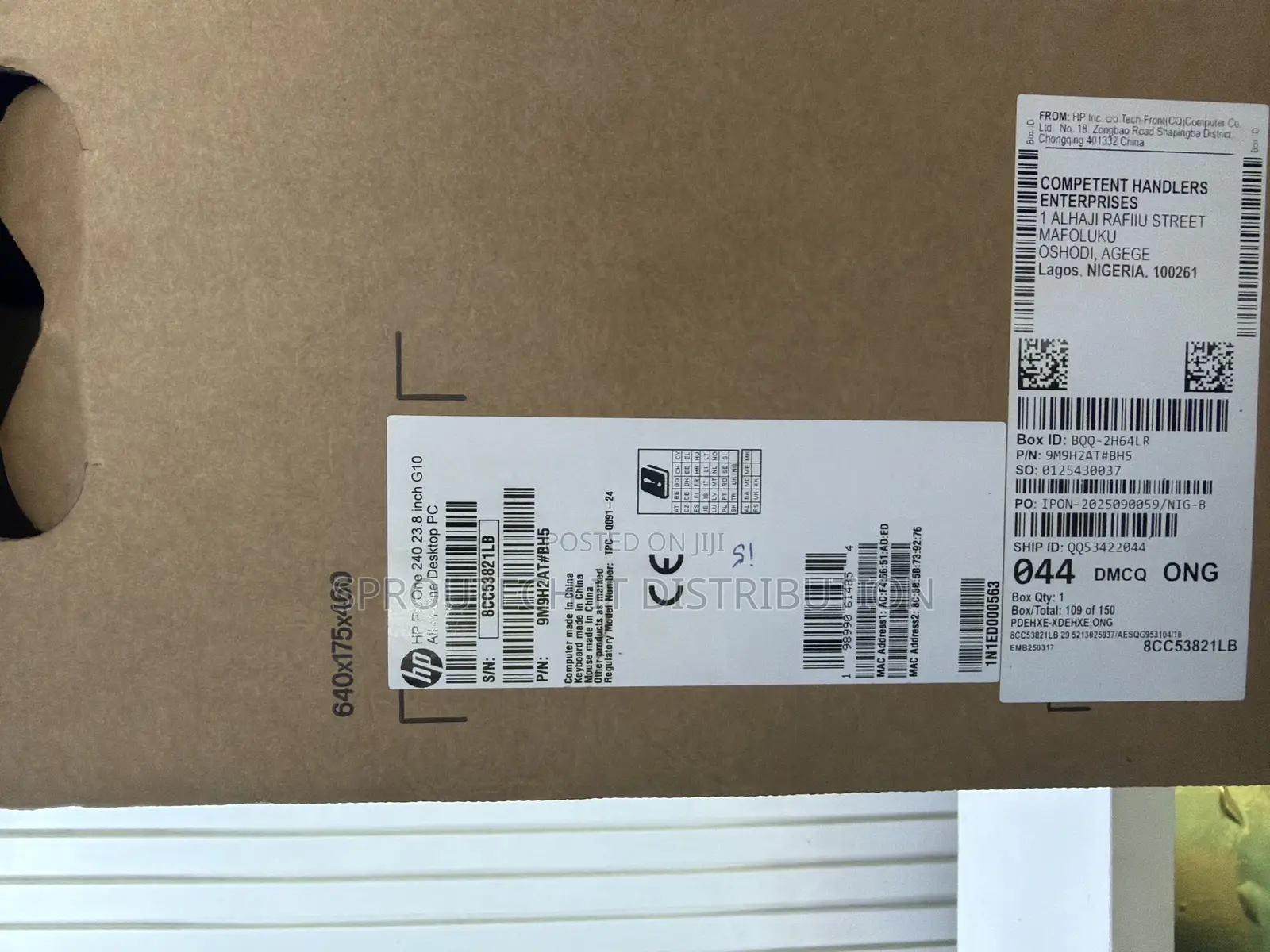New HP ProOne 240 G10 All-in-One 8GB Intel Core i5 SSD 512GB
