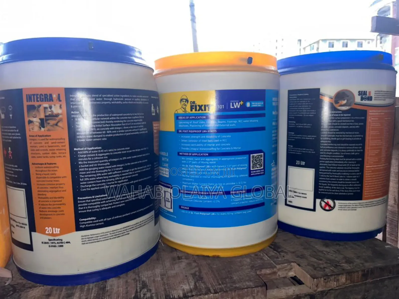 Dr. Fixit Pidiproof Lw+ 101 Waterproof Additive