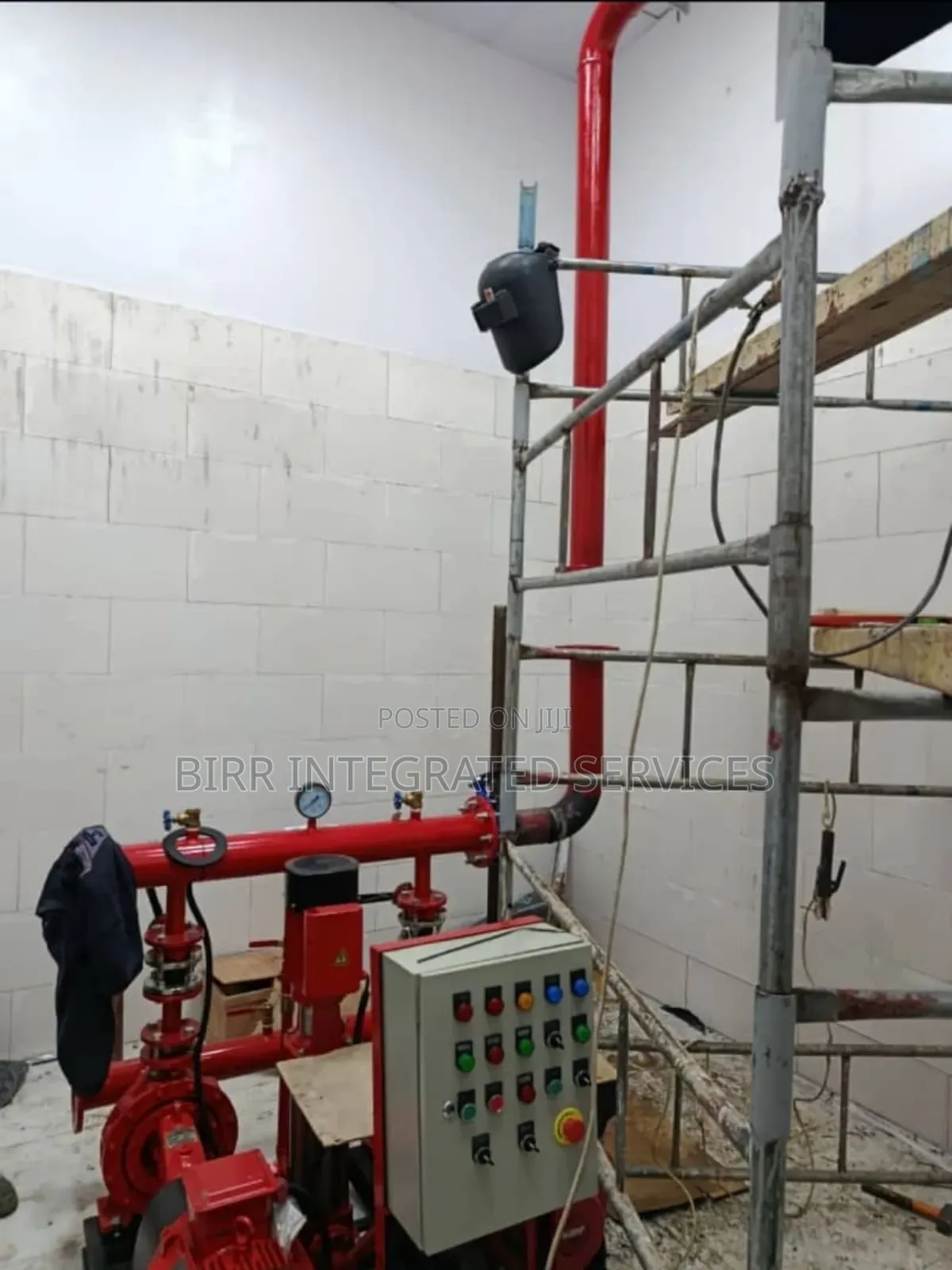 Fire Hydrant And Sprinkler Set Up