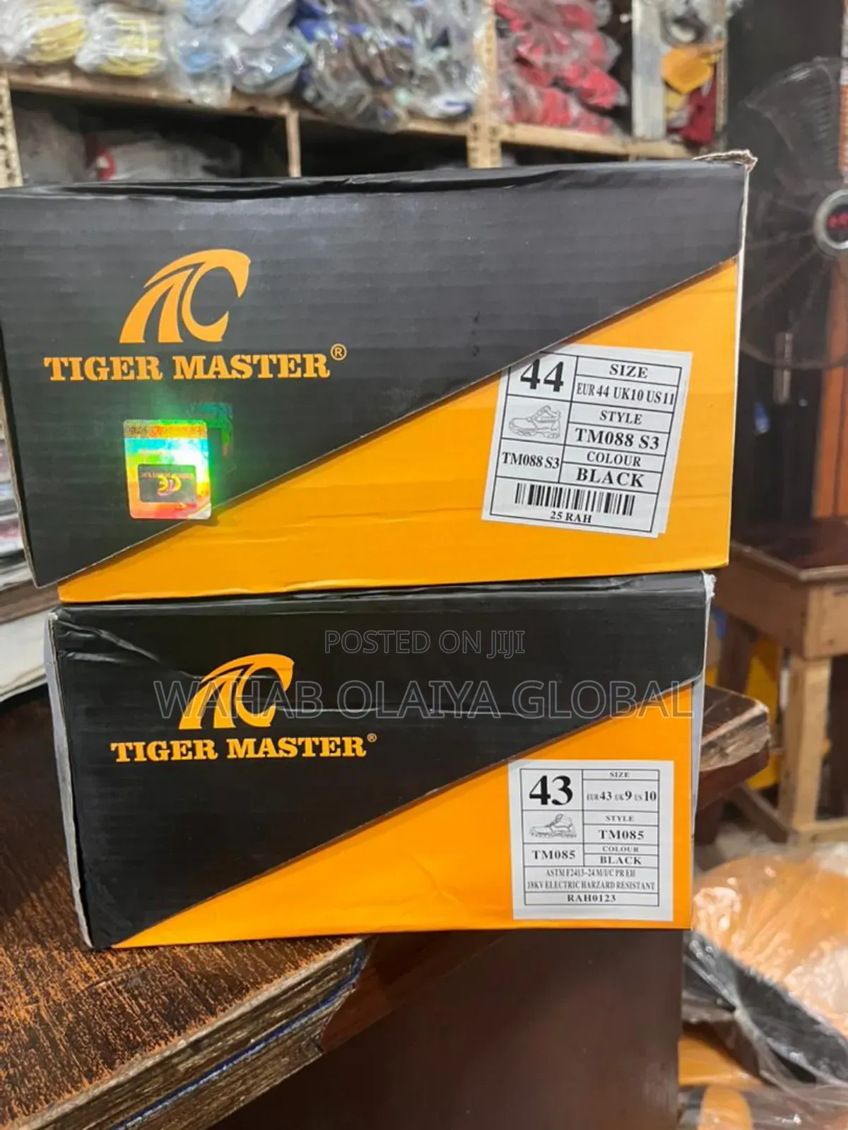 Tiger Master Tm088 S3 Industrial Safety Boots – Steel Toe