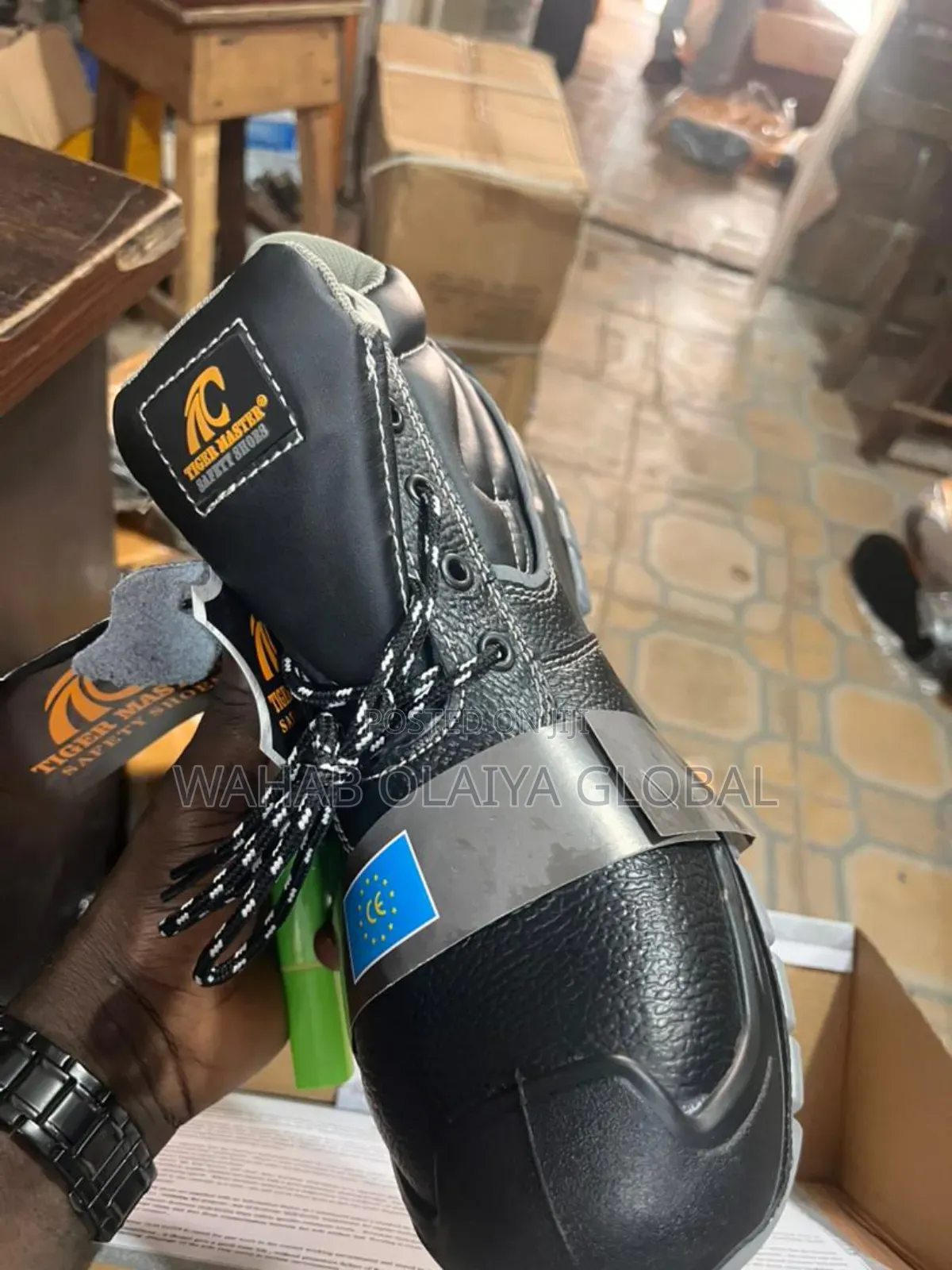 Tiger Master Tm088 S3 Industrial Safety Boots – Steel Toe