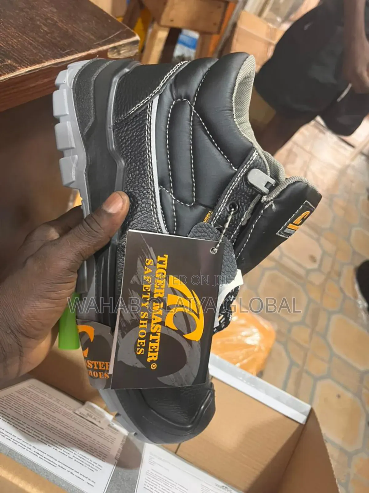 Tiger Master Tm088 S3 Industrial Safety Boots – Steel Toe