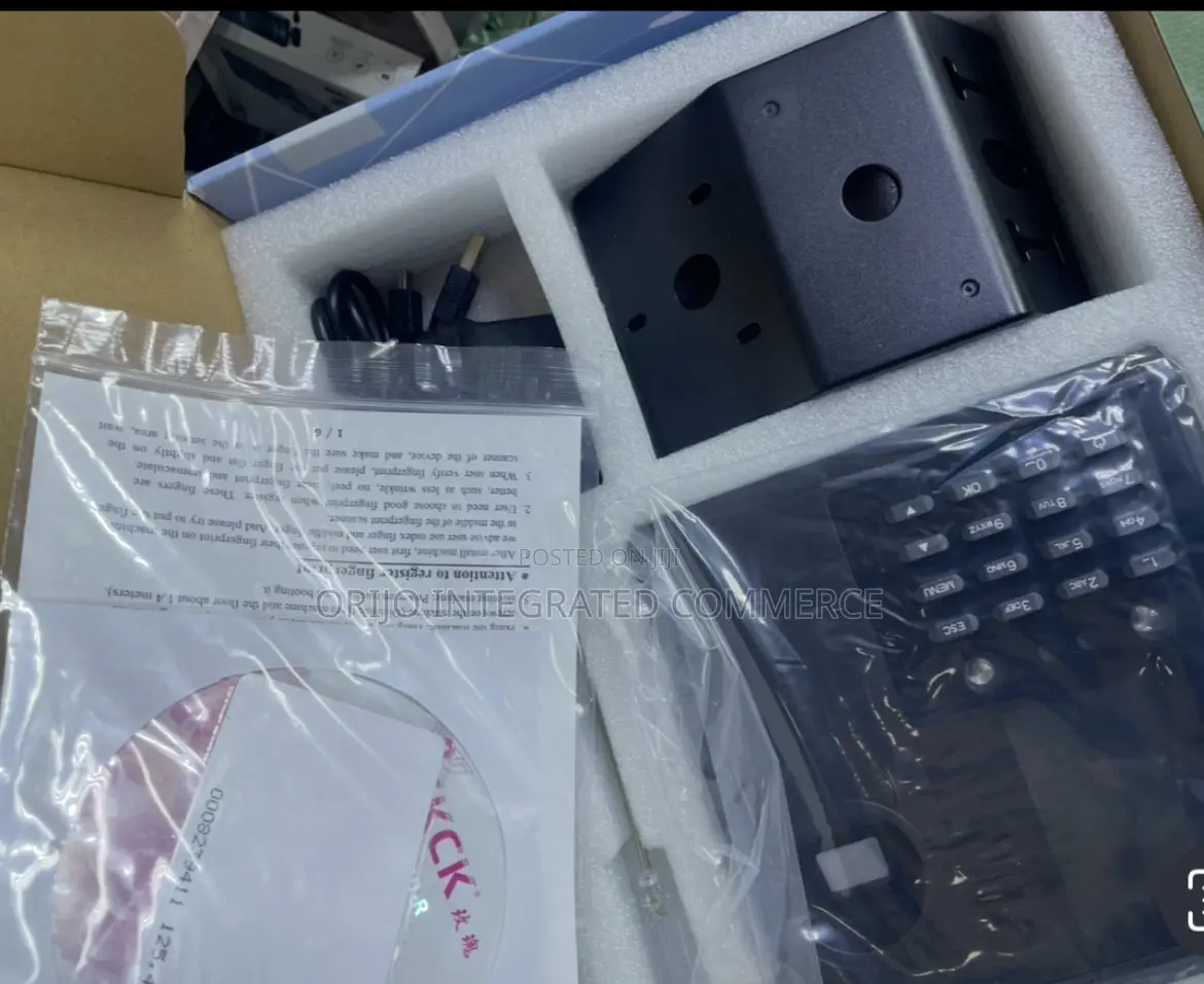 Standalone Fingerprint Time Attendance Clock Machine Identification