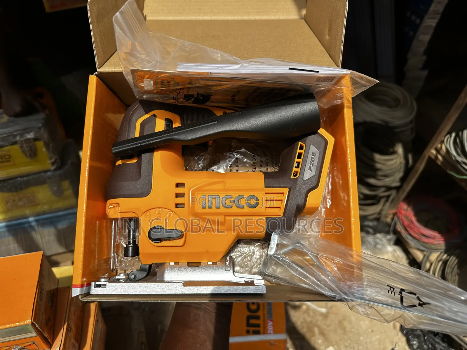 Ingco Cordless Jigsaw Machine With Battery and Charger