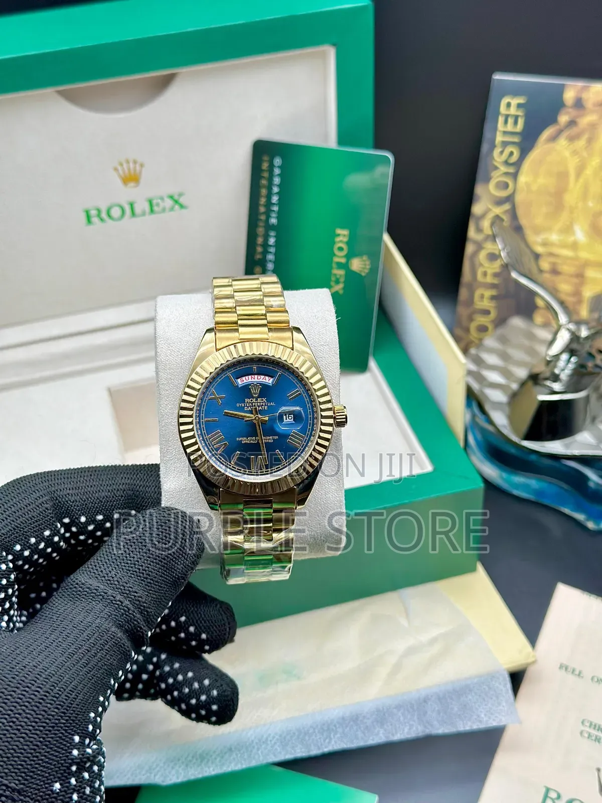 Rolex Auto Movement Full Date Watch