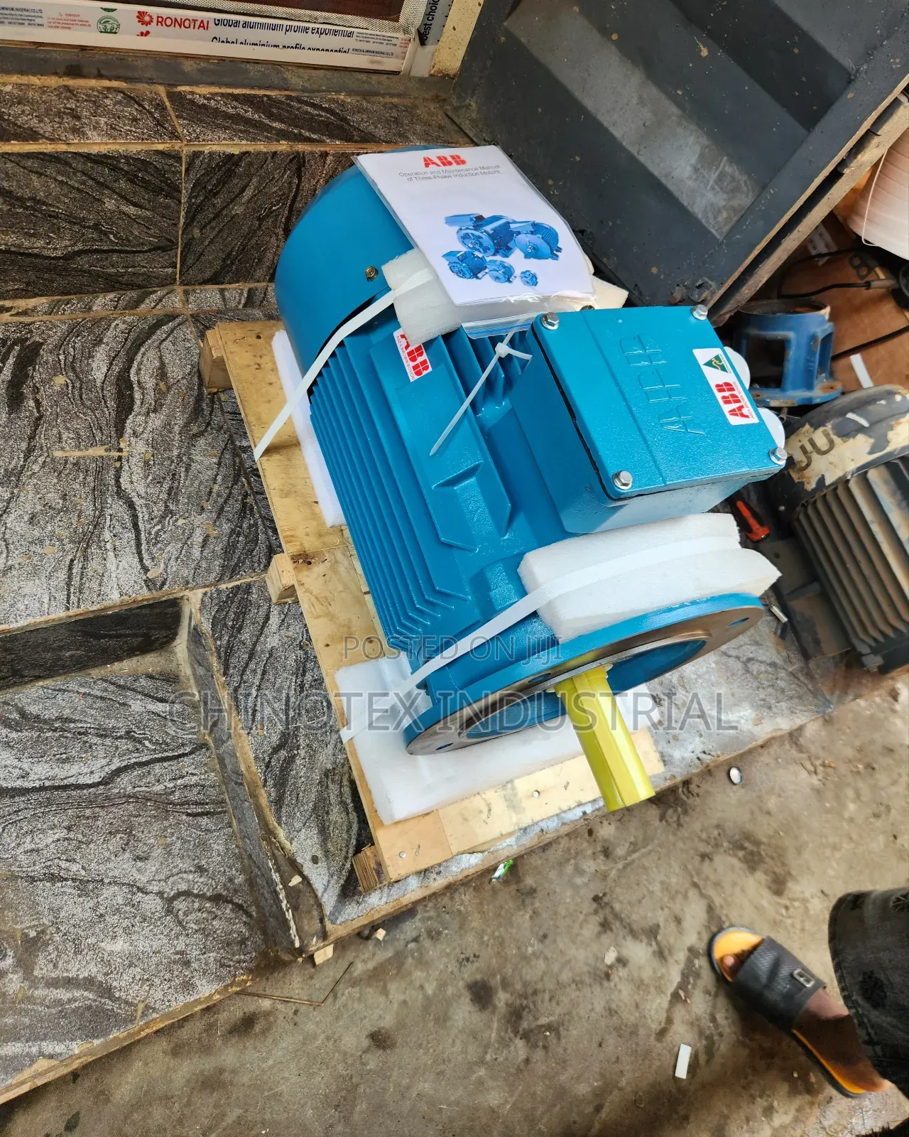 Abb Electric Motor Flange 11kw/15hp 960rpm