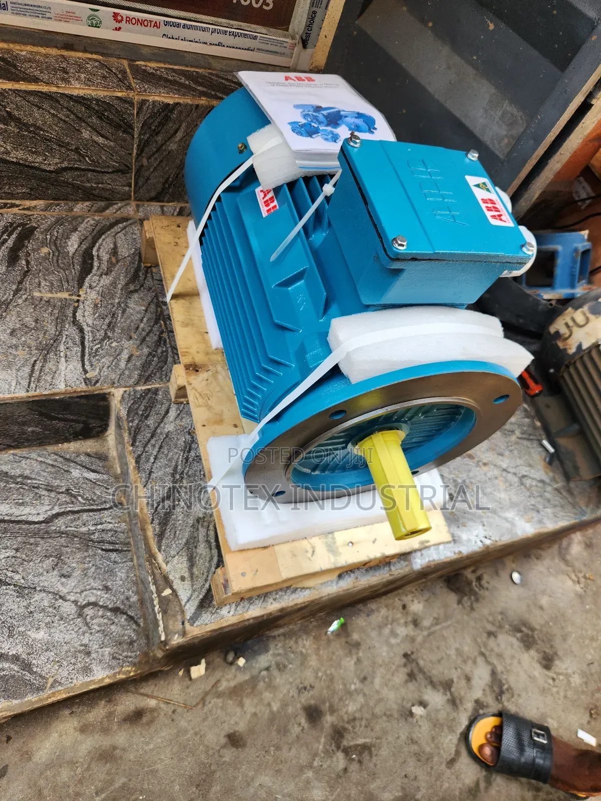 Abb Electric Motor Flange 11kw/15hp 960rpm