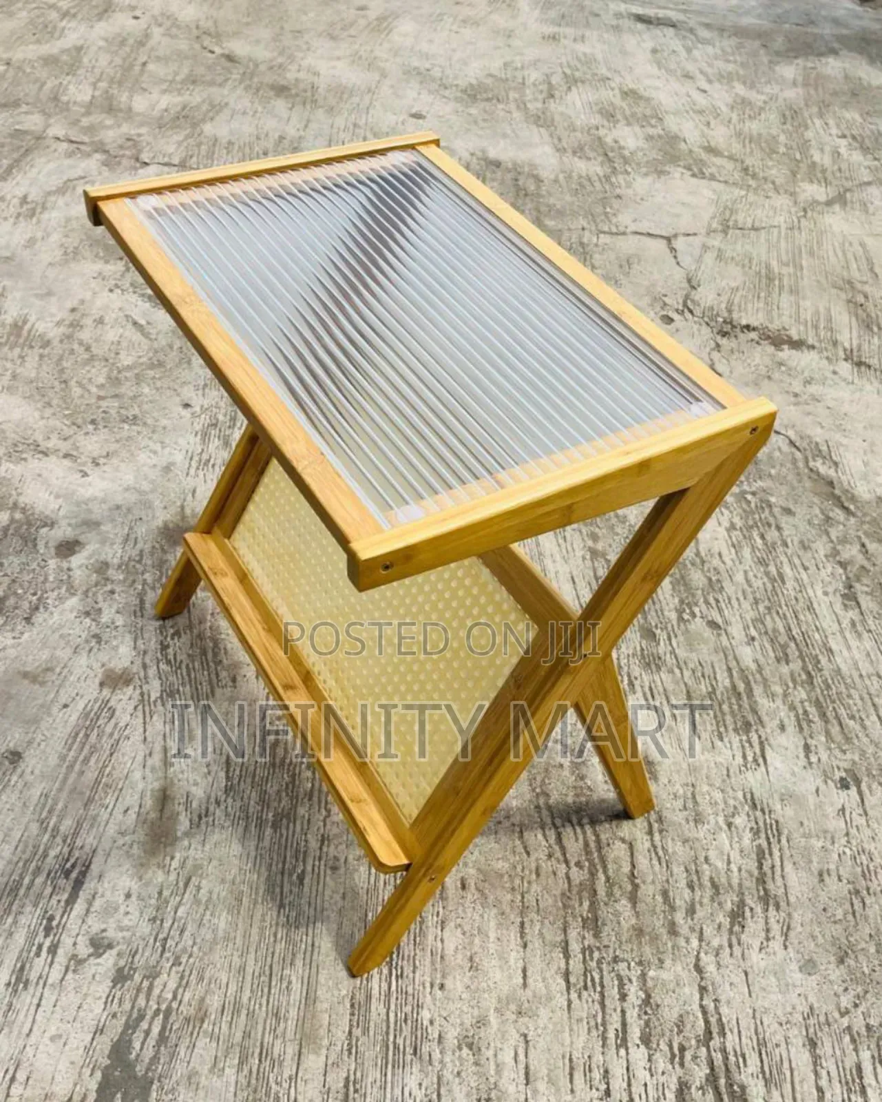 Modern Glass Top Table