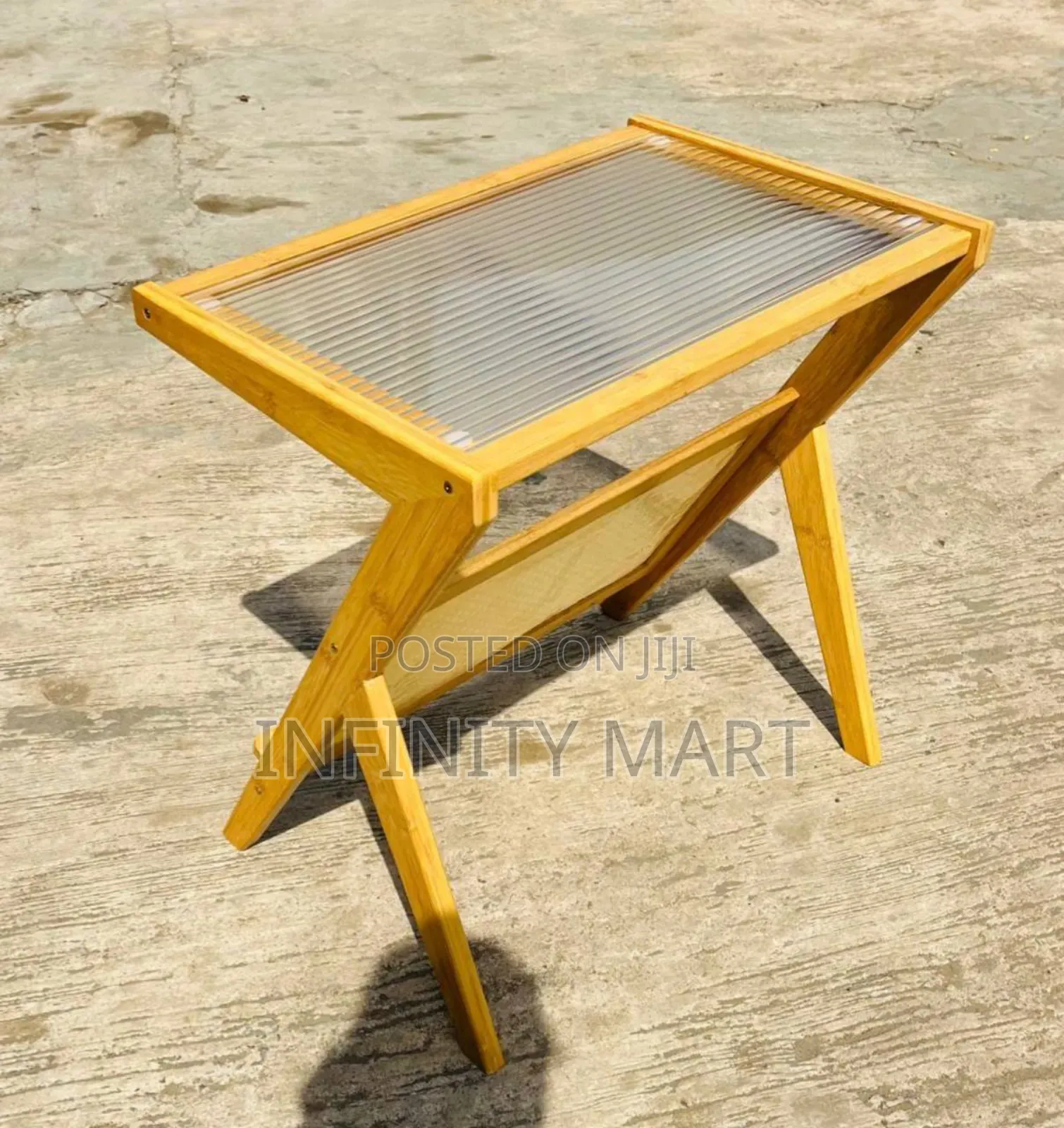 Modern Glass Top Table