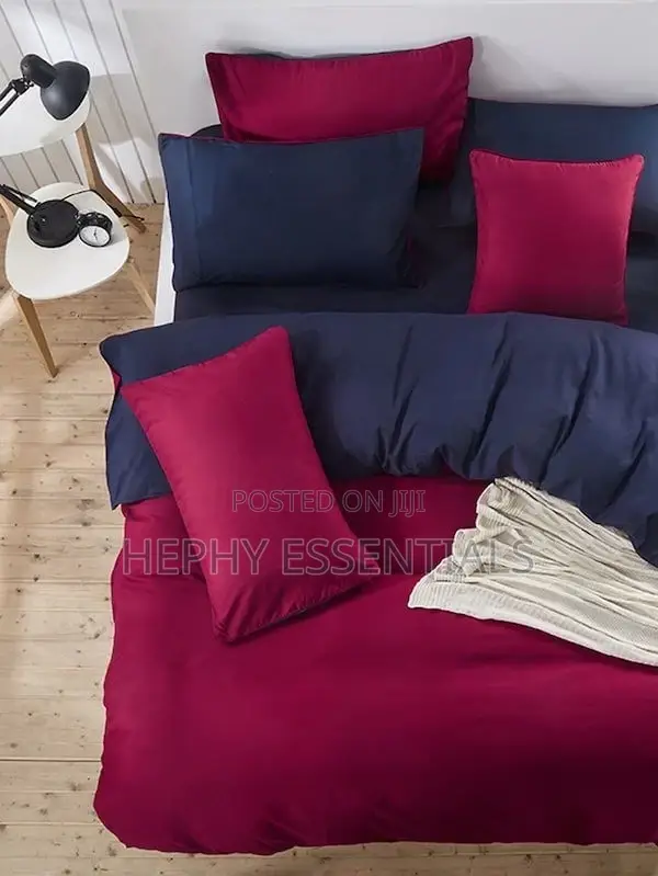 2 Face Bedsheet Duvet Set Any Color of Choice