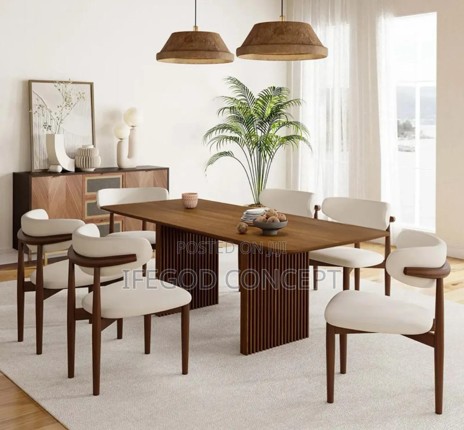 Modern 6 Seater Dining Set