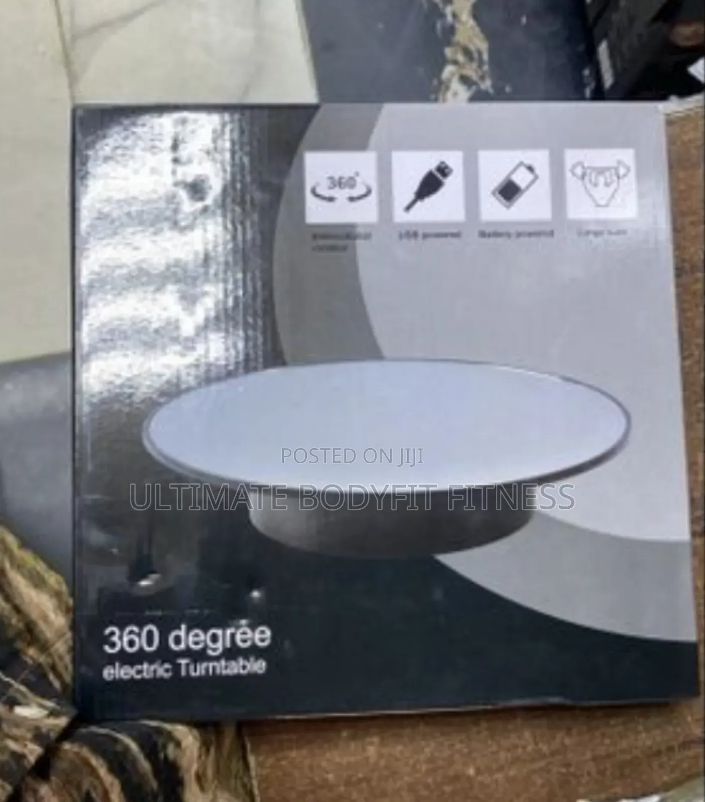 Brand New 360 Degree Rotating Display Stand / Turn Table Medium
Size
