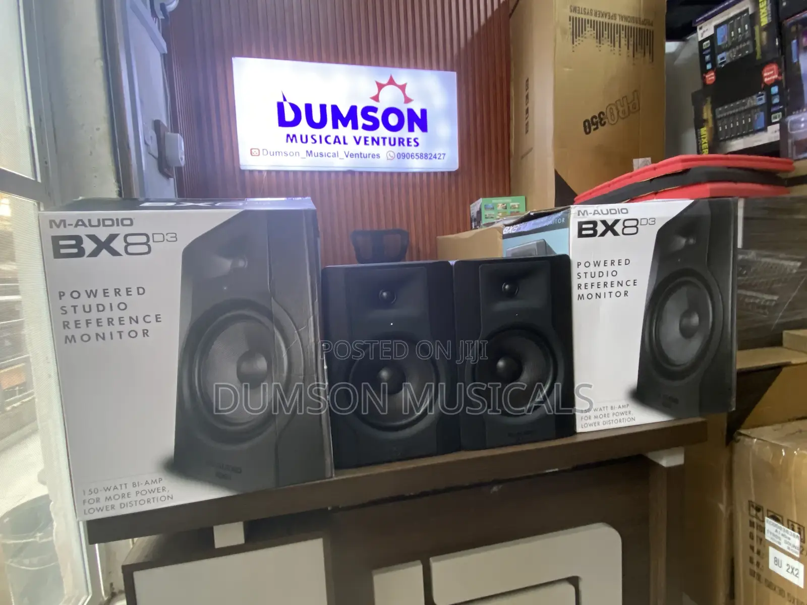 M-audio Bx8d3 Powered Studio Monitor Speaker