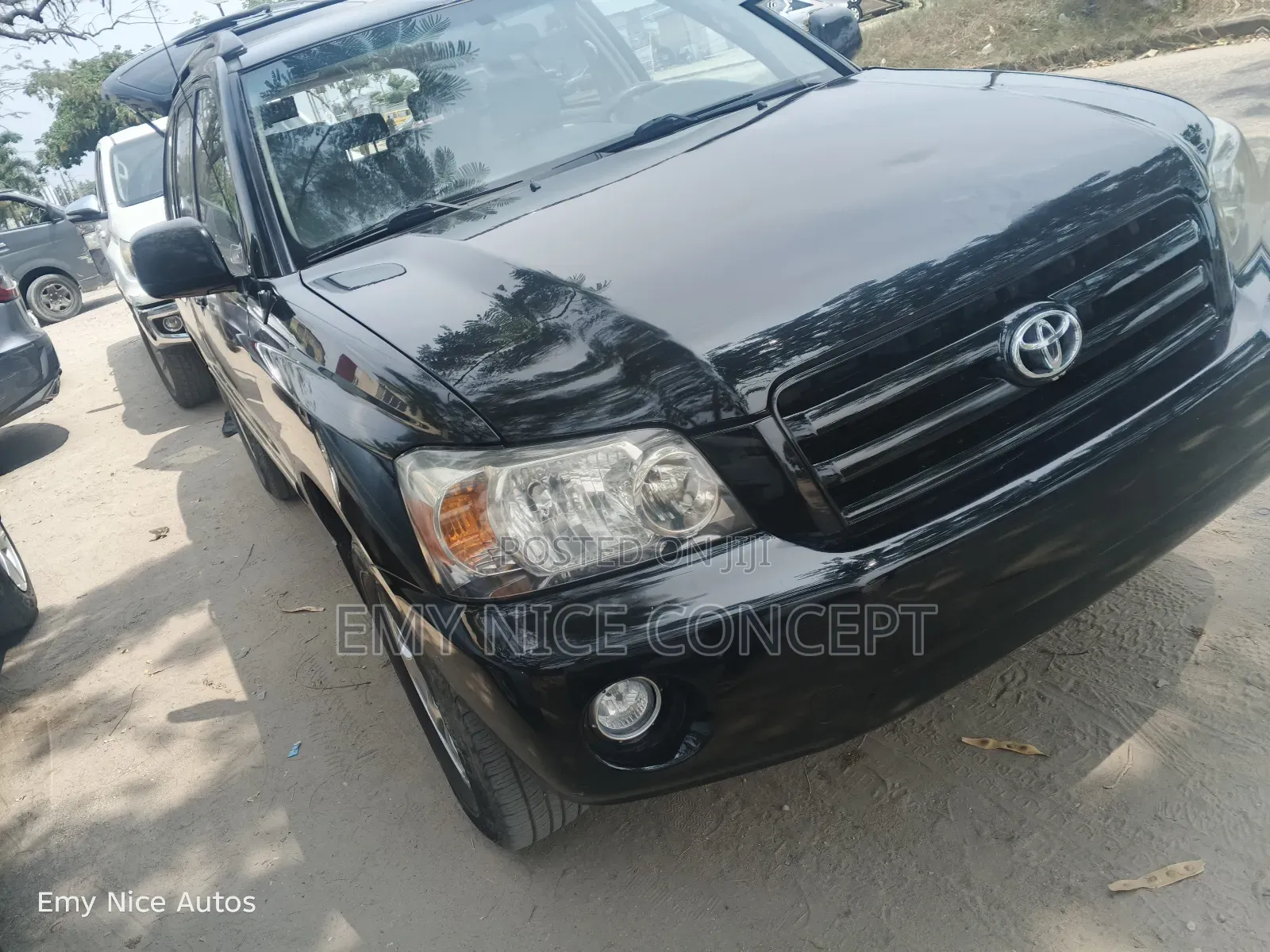 Toyota Highlander V6 2006 Black